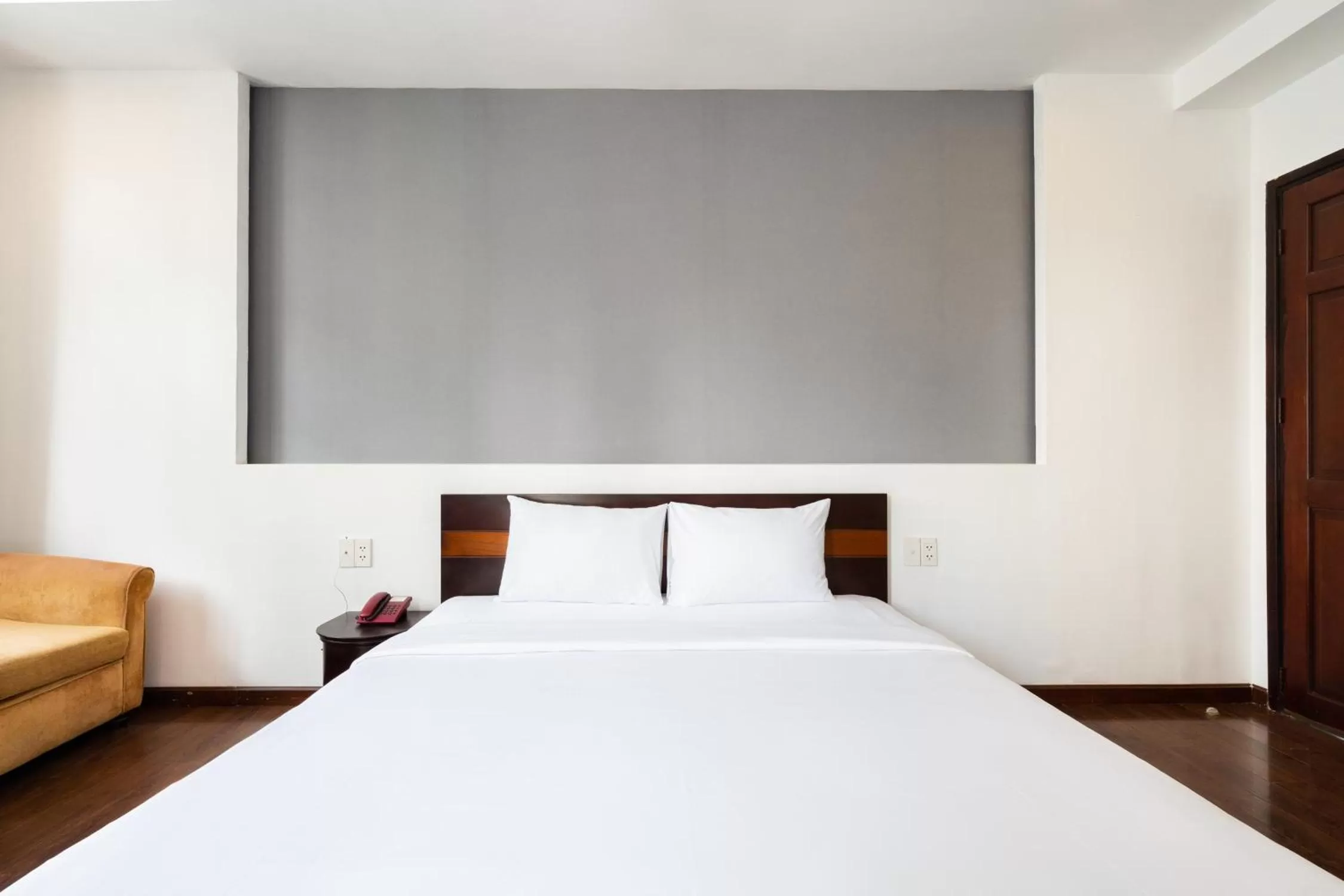 Bed in A&A Toronto Hotel