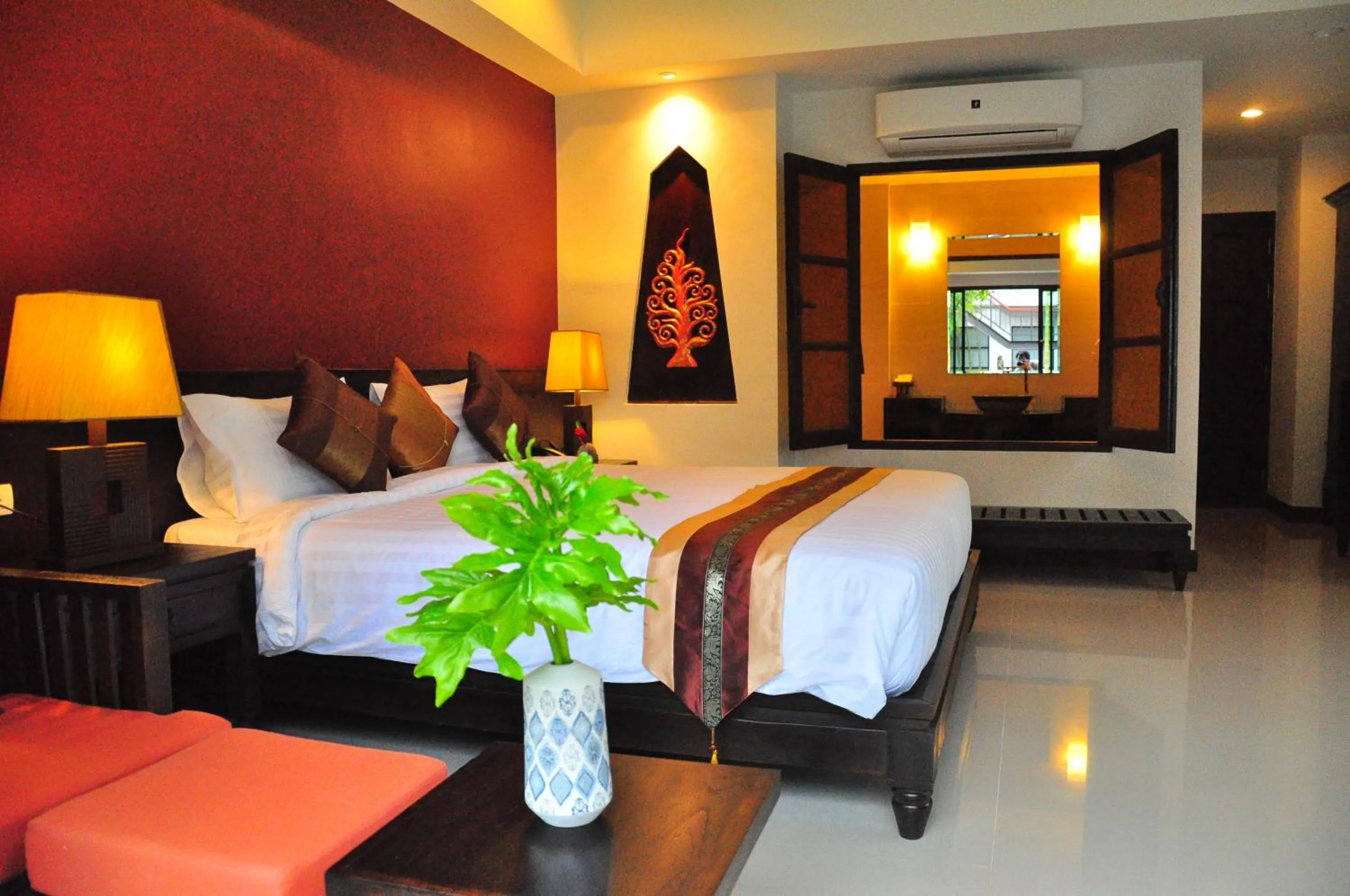 Bedroom, Bed in Navatara Phuket Resort