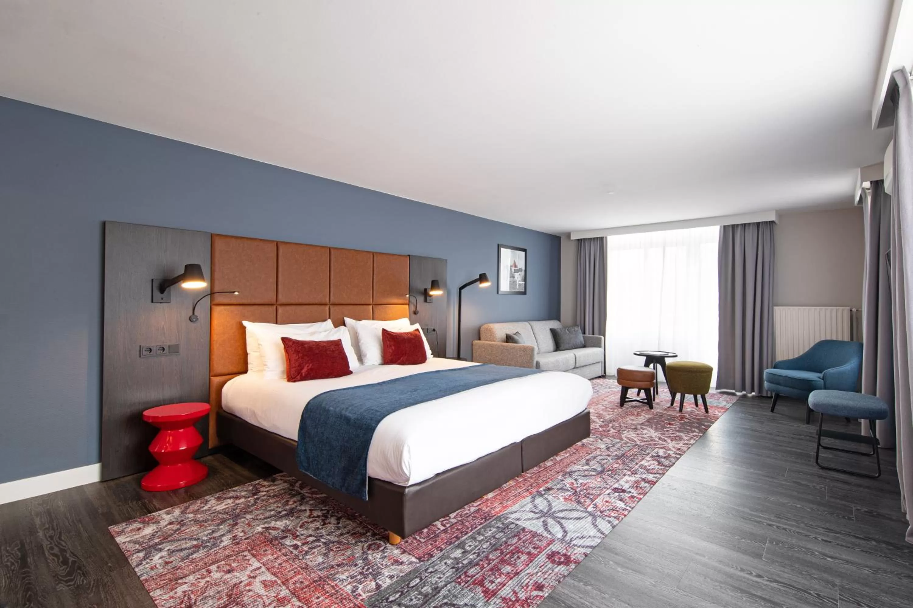 Photo of the whole room, Bed in Hotel De Bilderberg