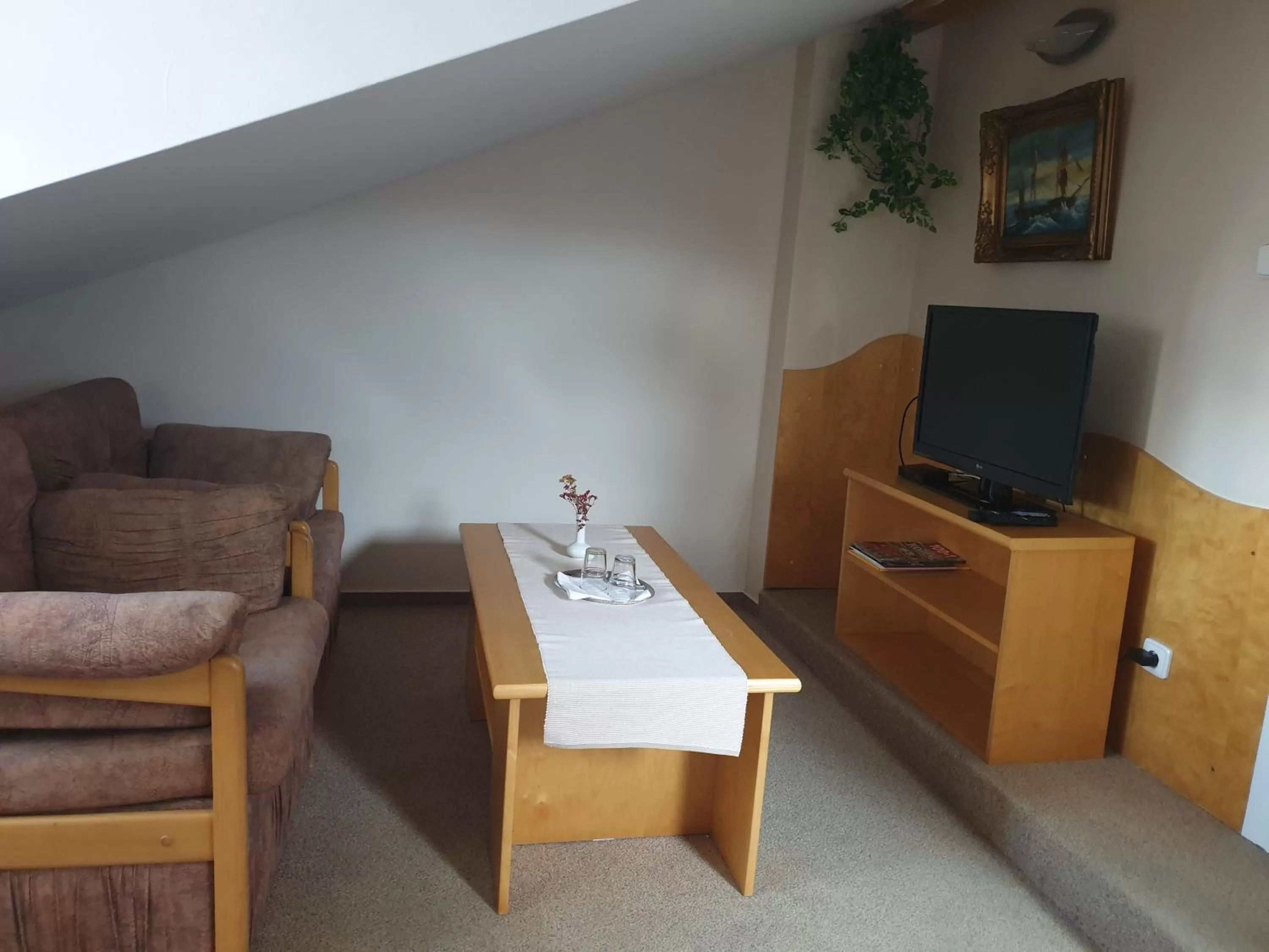 Seating Area in Hotel Zámeček na Čeladné