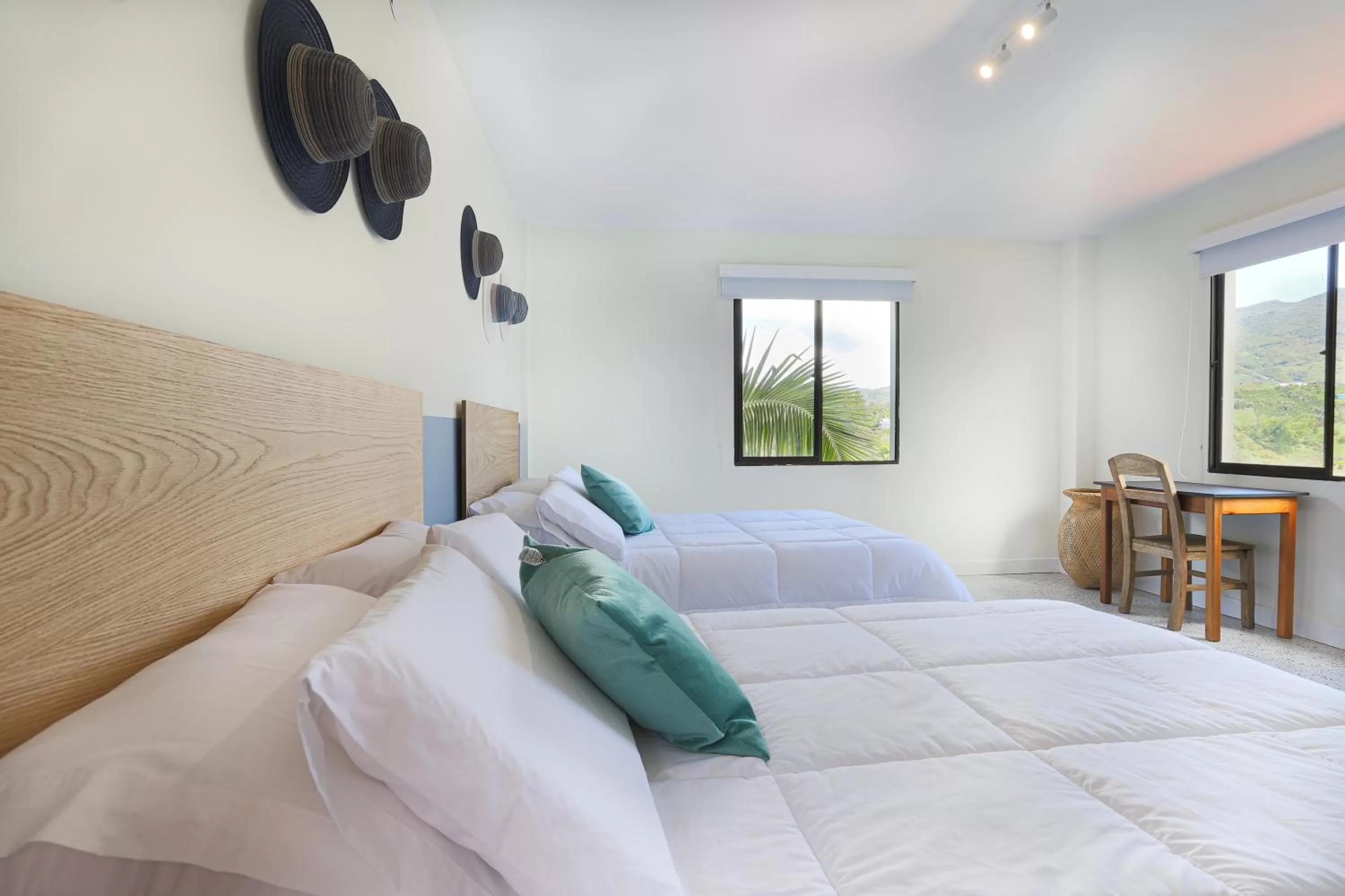 Bed in Soy Local Guatape