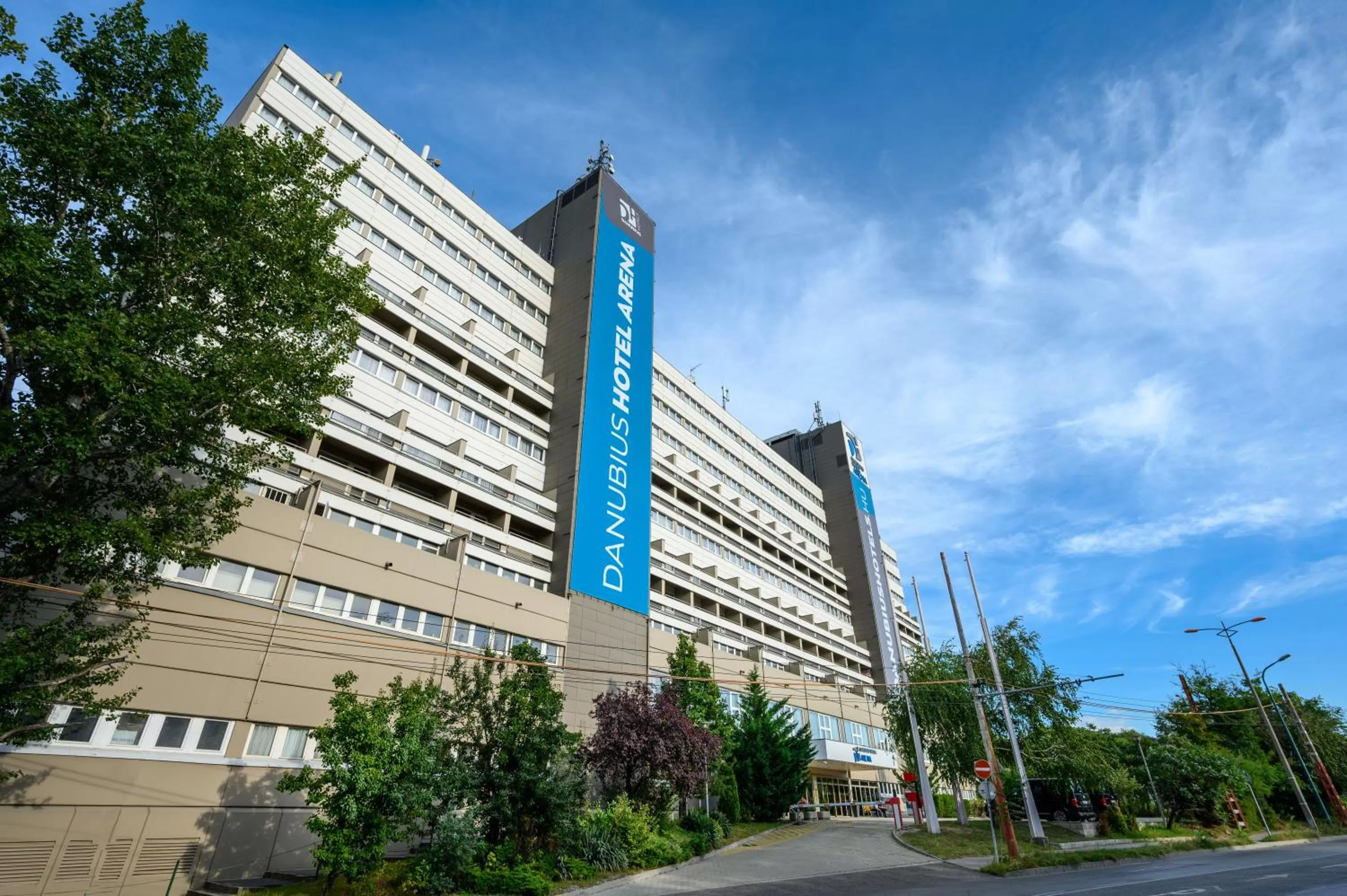 Property building in Danubius Hotel Arena