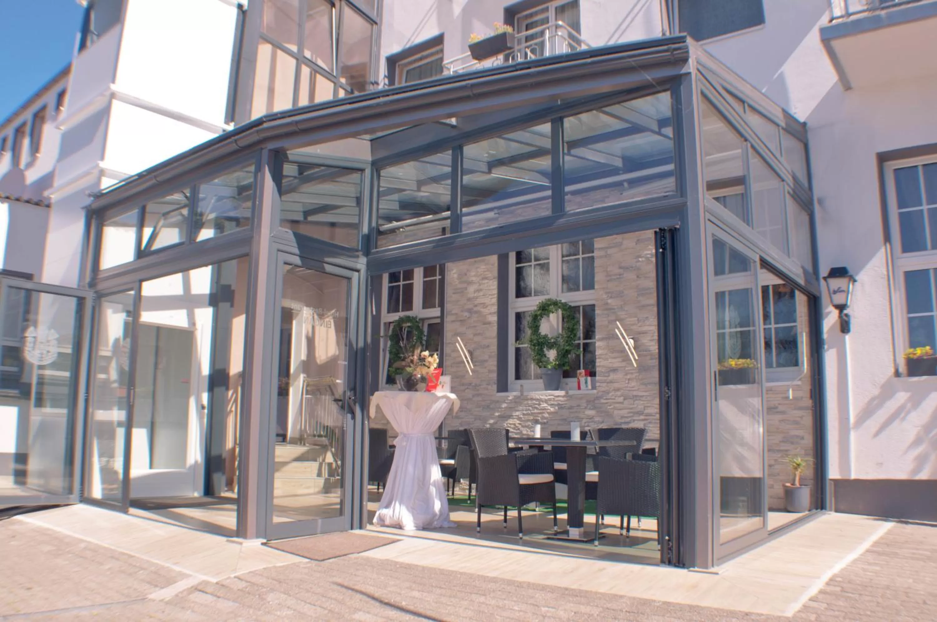 Garden in Hotel Stadt Emmerich