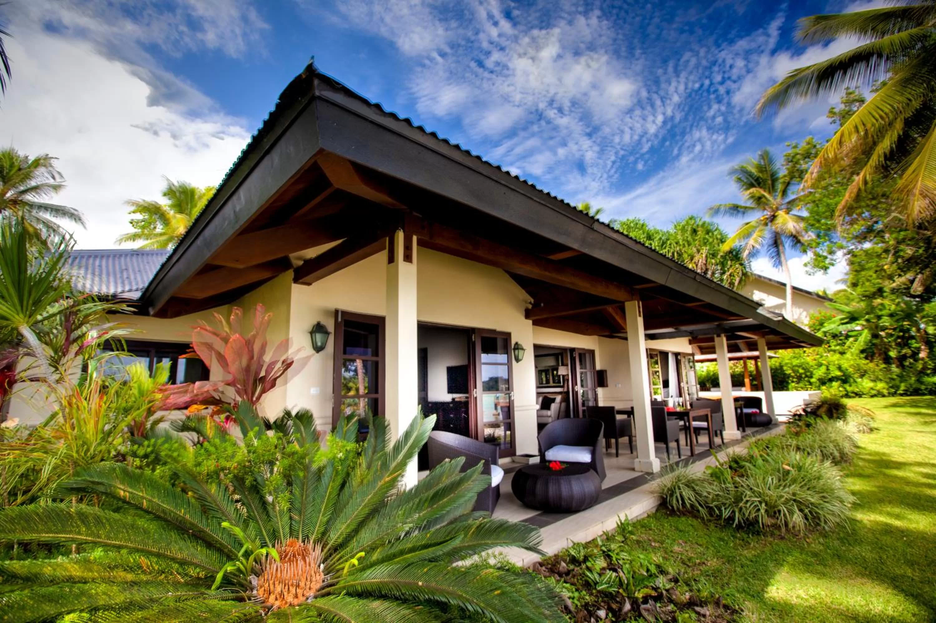 Facade/entrance in Warwick Le Lagon Resort & Spa, Vanuatu