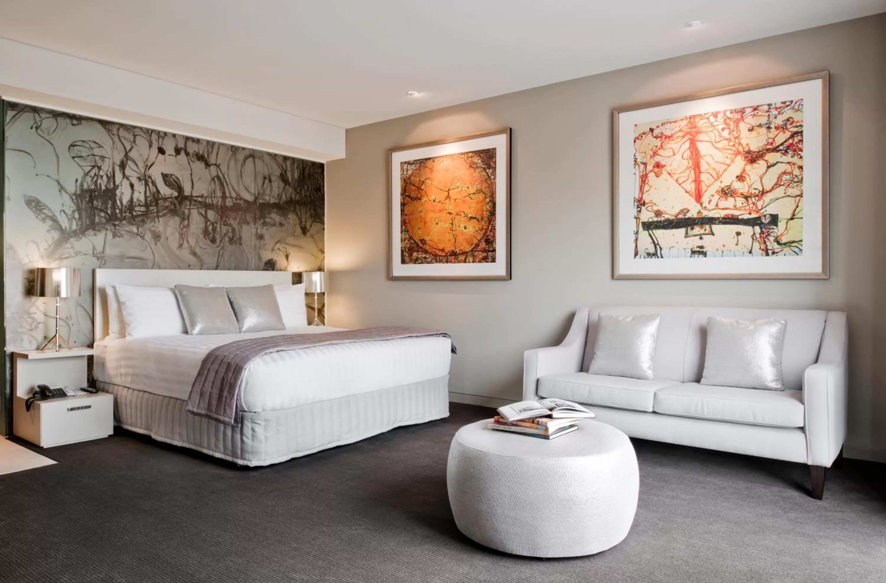 Bedroom, Bed in The Olsen Melbourne Art Series