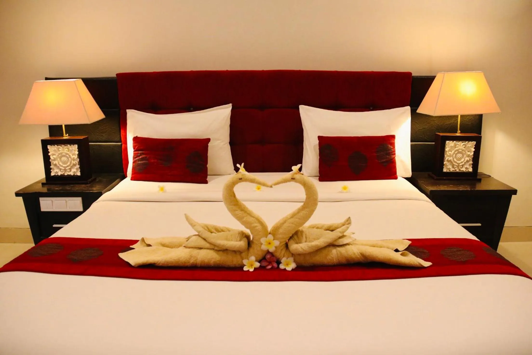 Bedroom, Bed in Vamana Resort - CHSE Certified
