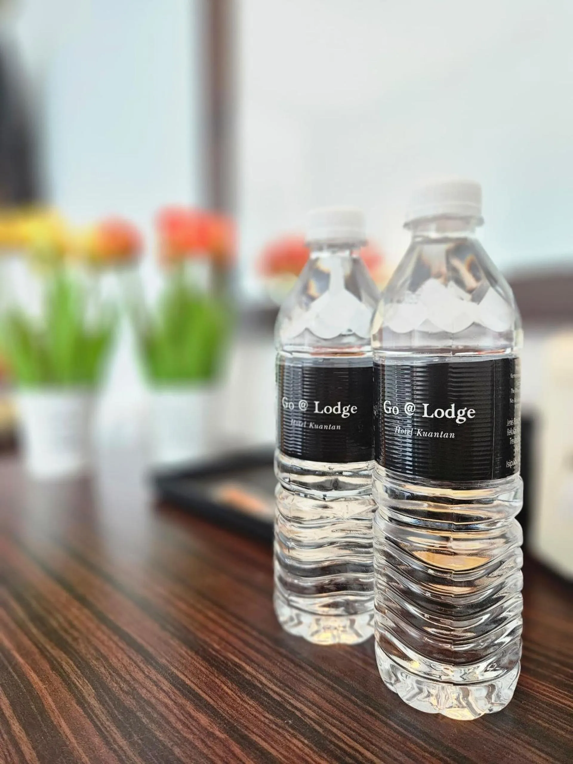 Text overlay in Go Lodge Hotel Kuantan