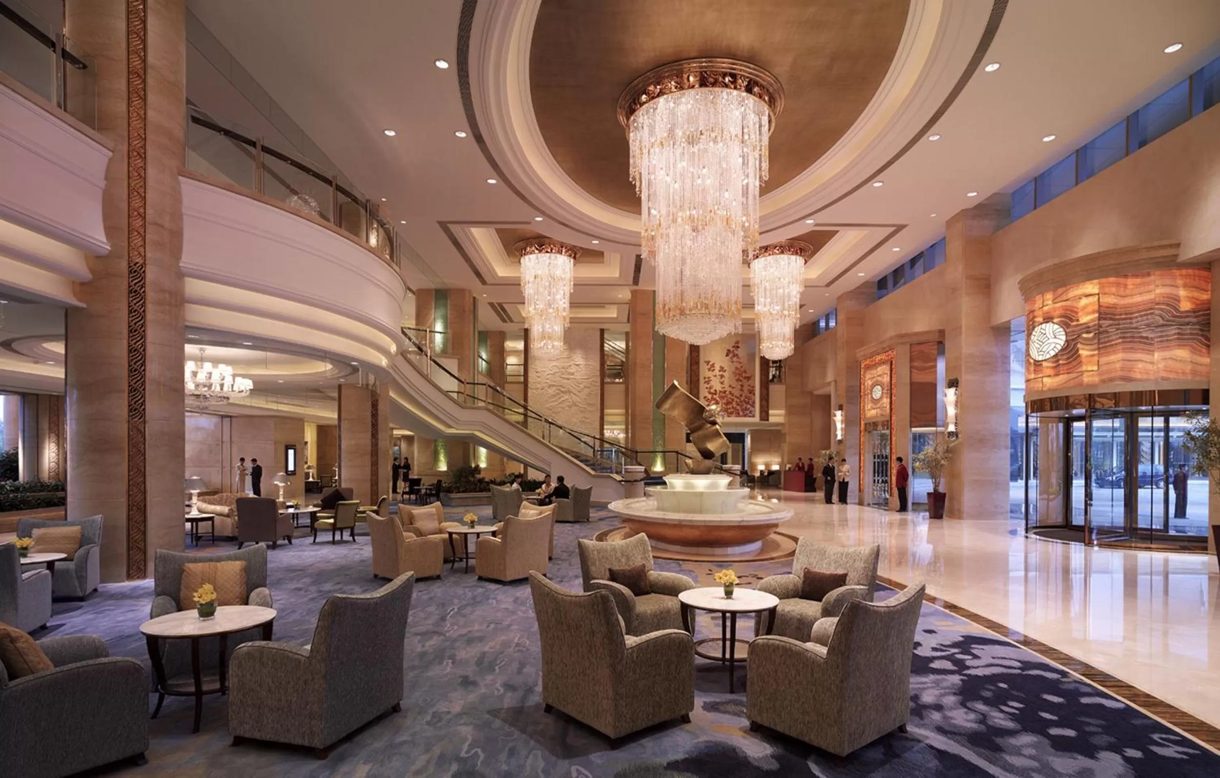 Lobby or reception in Shangri-La Guangzhou