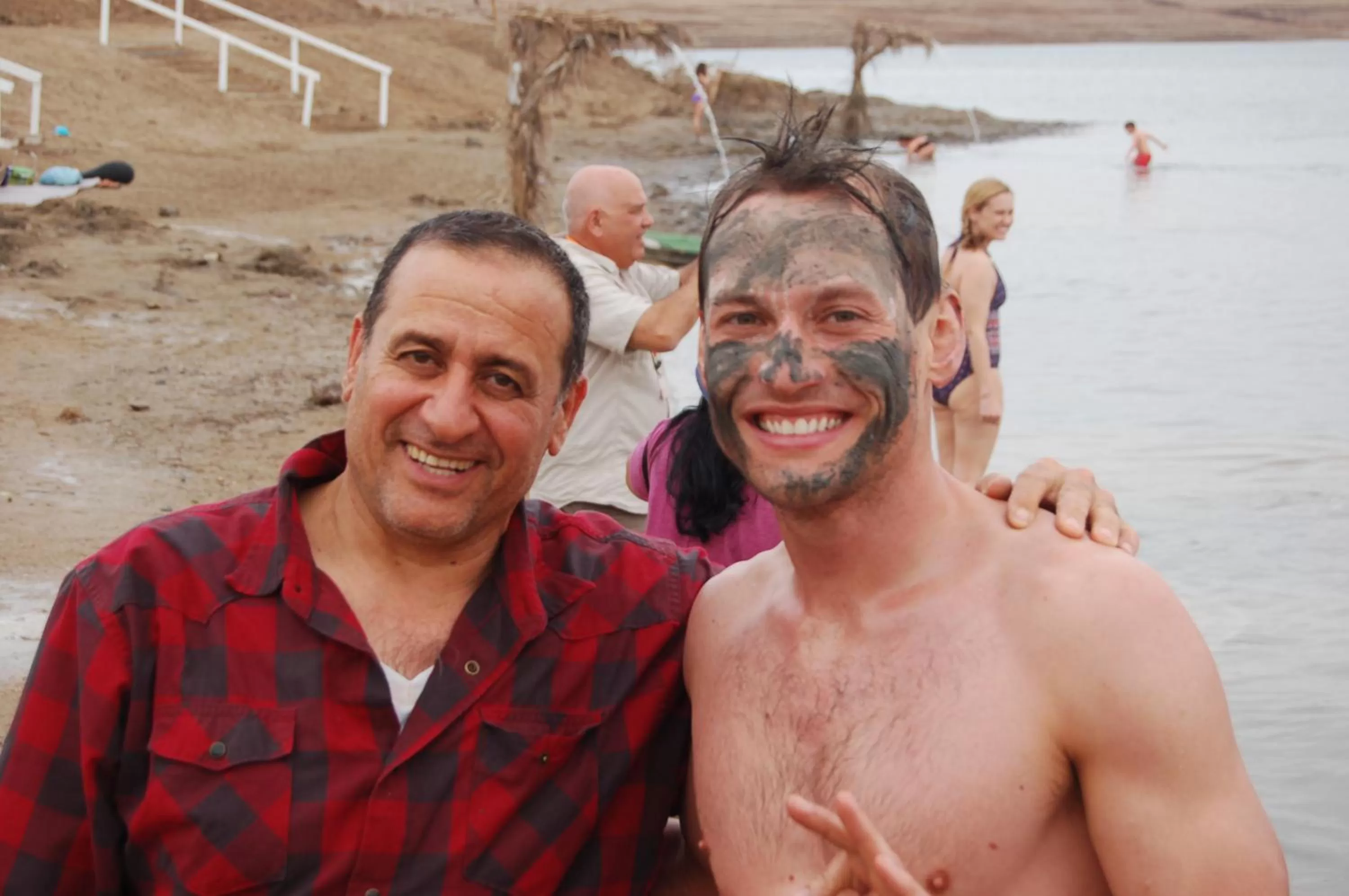 Guests in Jericho Waleed's Hostel