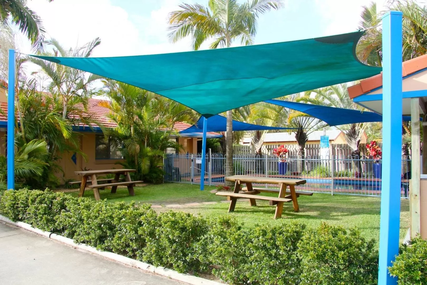 Garden in Yamba Twin Pines Motel