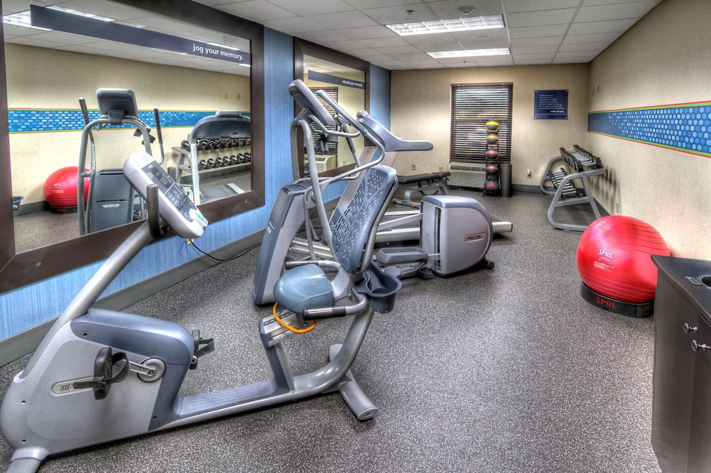 Fitness centre/facilities in Hampton Inn Goldsboro