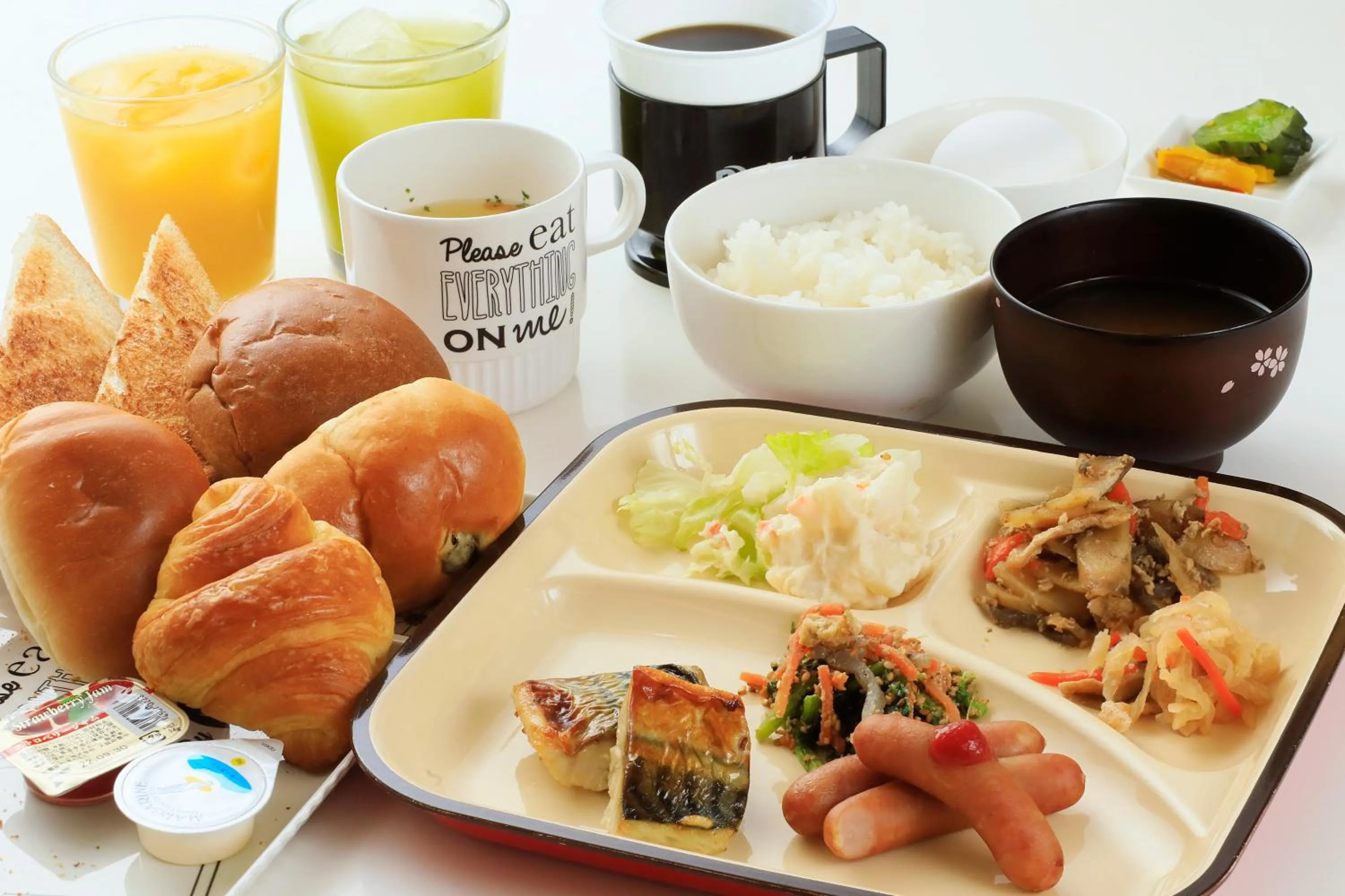 Breakfast in Hotel Famy Inn Kinshicho