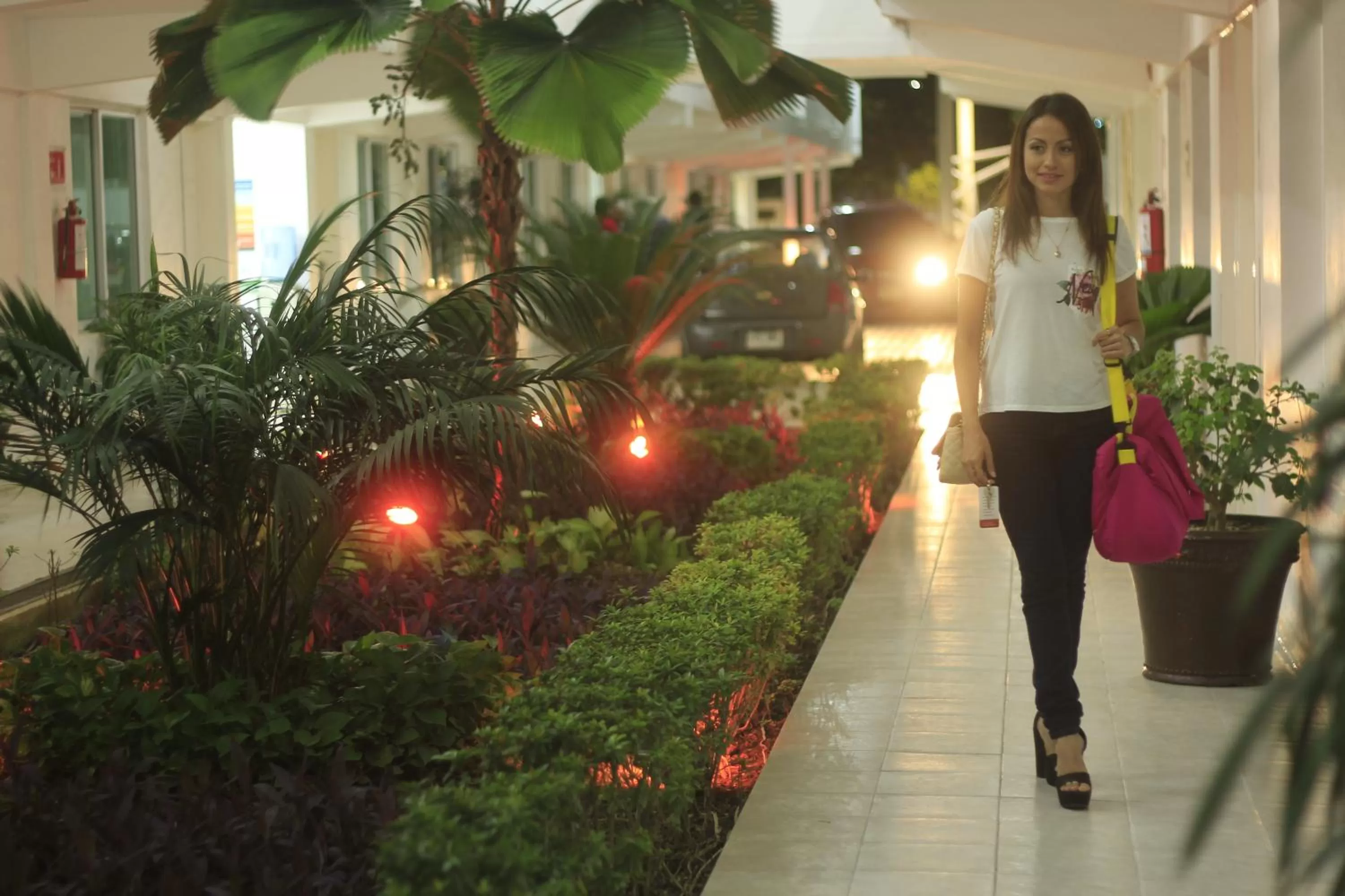 Garden in Hotel Casa Blanca