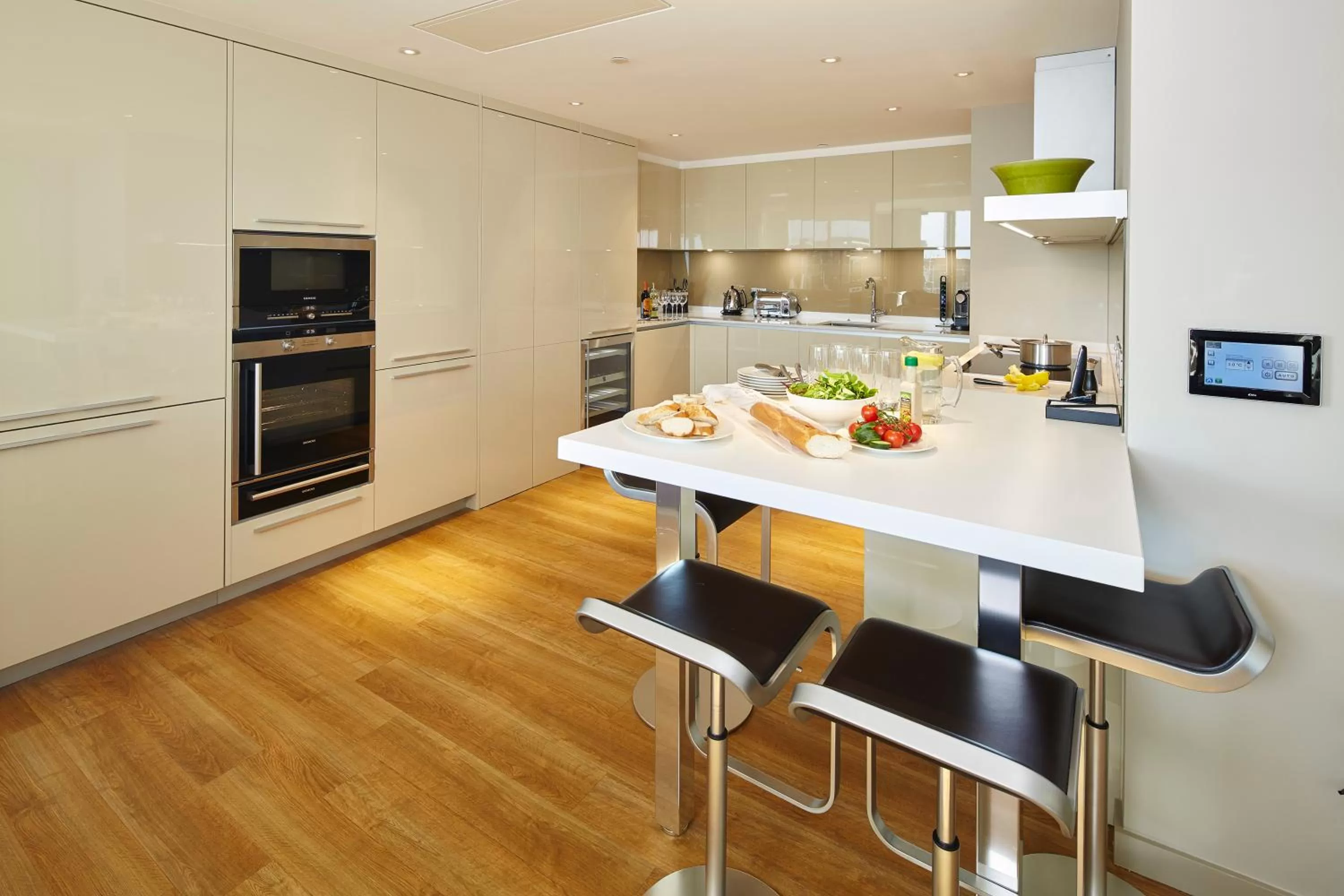 kitchen in Cheval Three Quays at The Tower of London