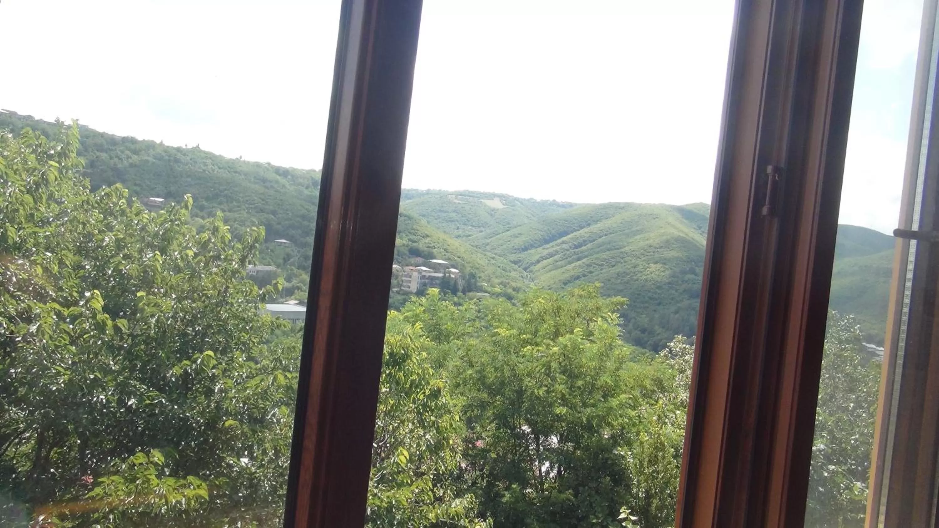 Mountain View in Old House in Sighnaghi