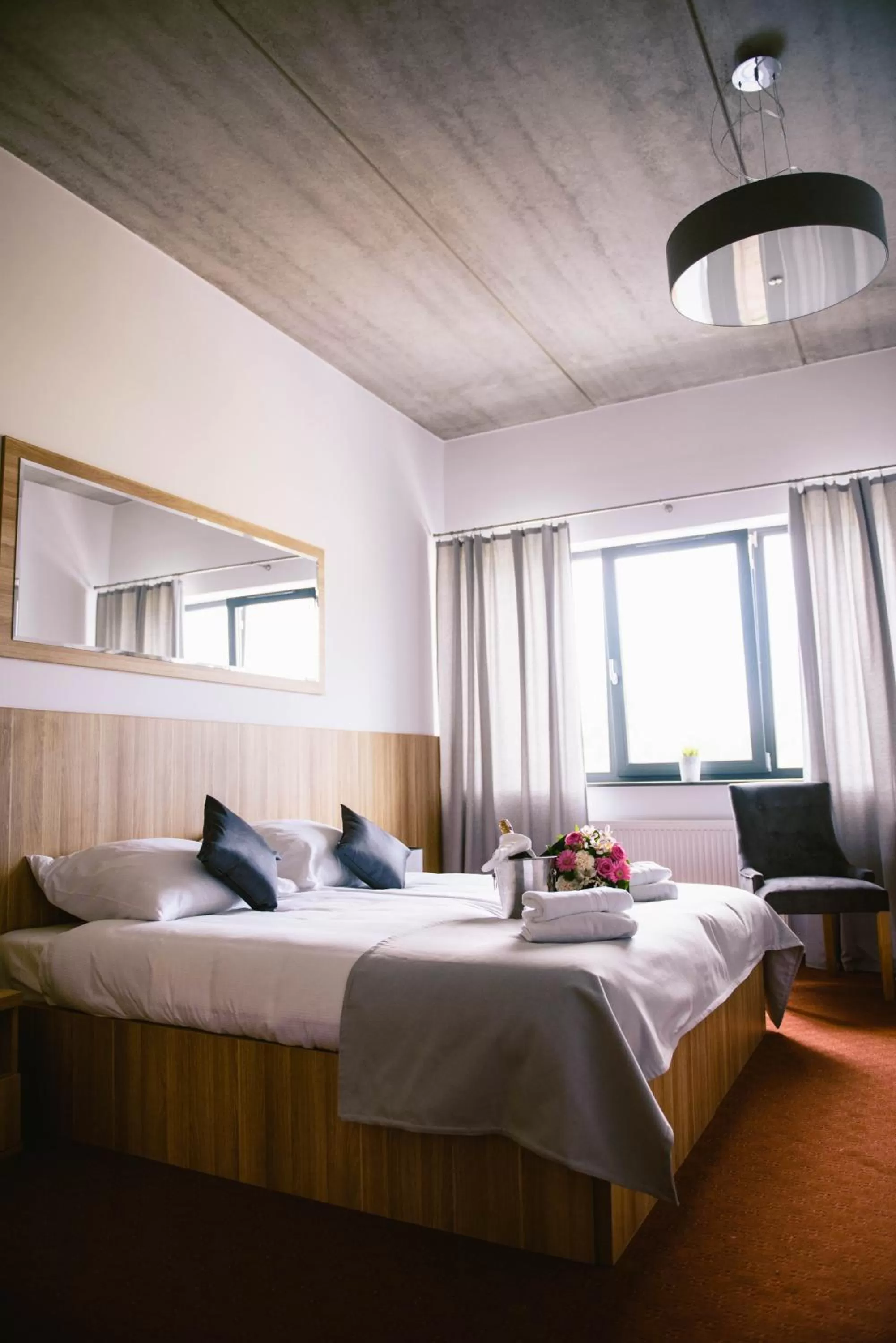 Bed in Hotel Turkovia