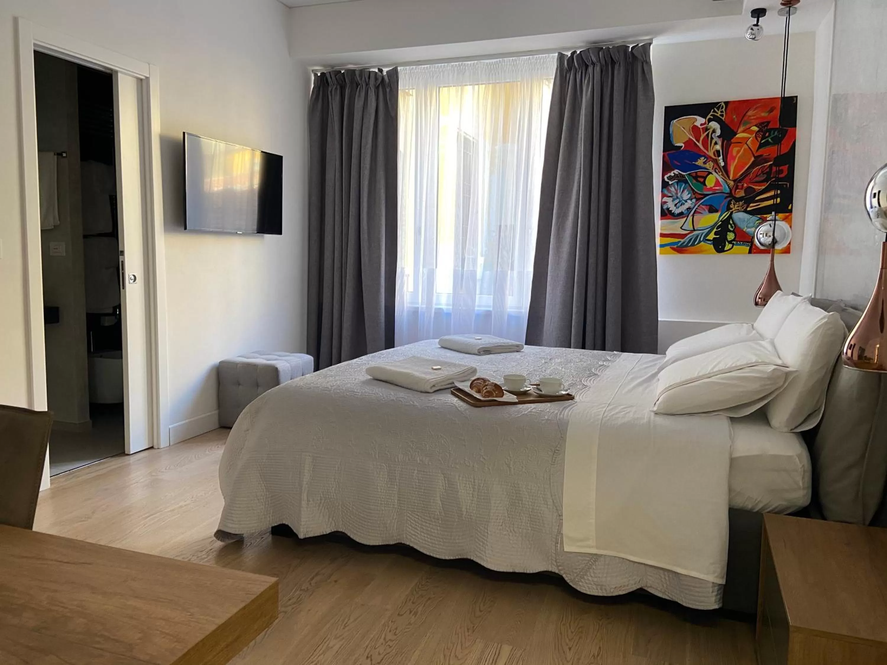 Bed in B&B Galleria Cavour