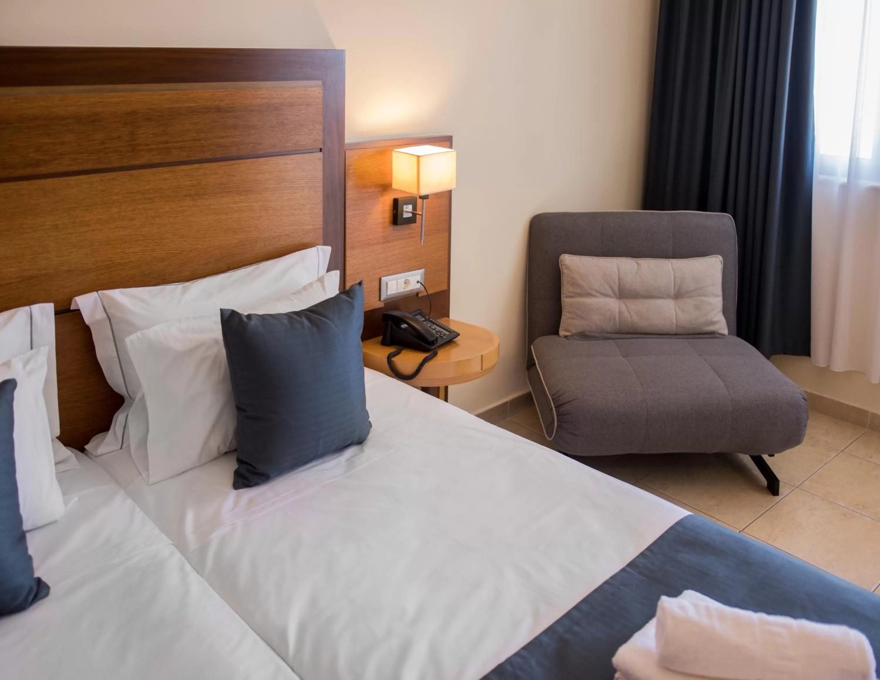 Photo of the whole room, Bed in Manousos City Hotel