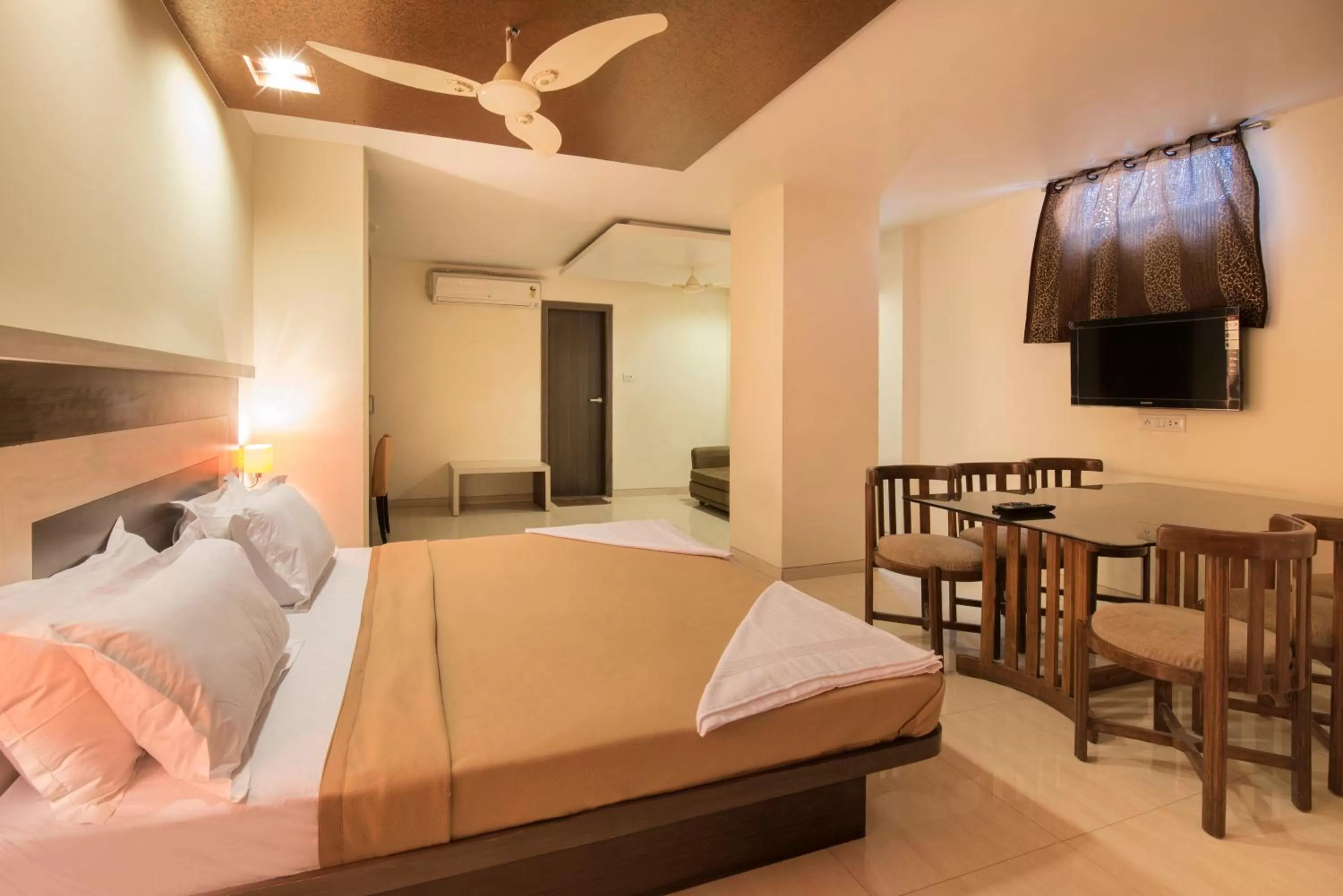 Photo of the whole room, Bed in Hotel Vaikunth By Adamo