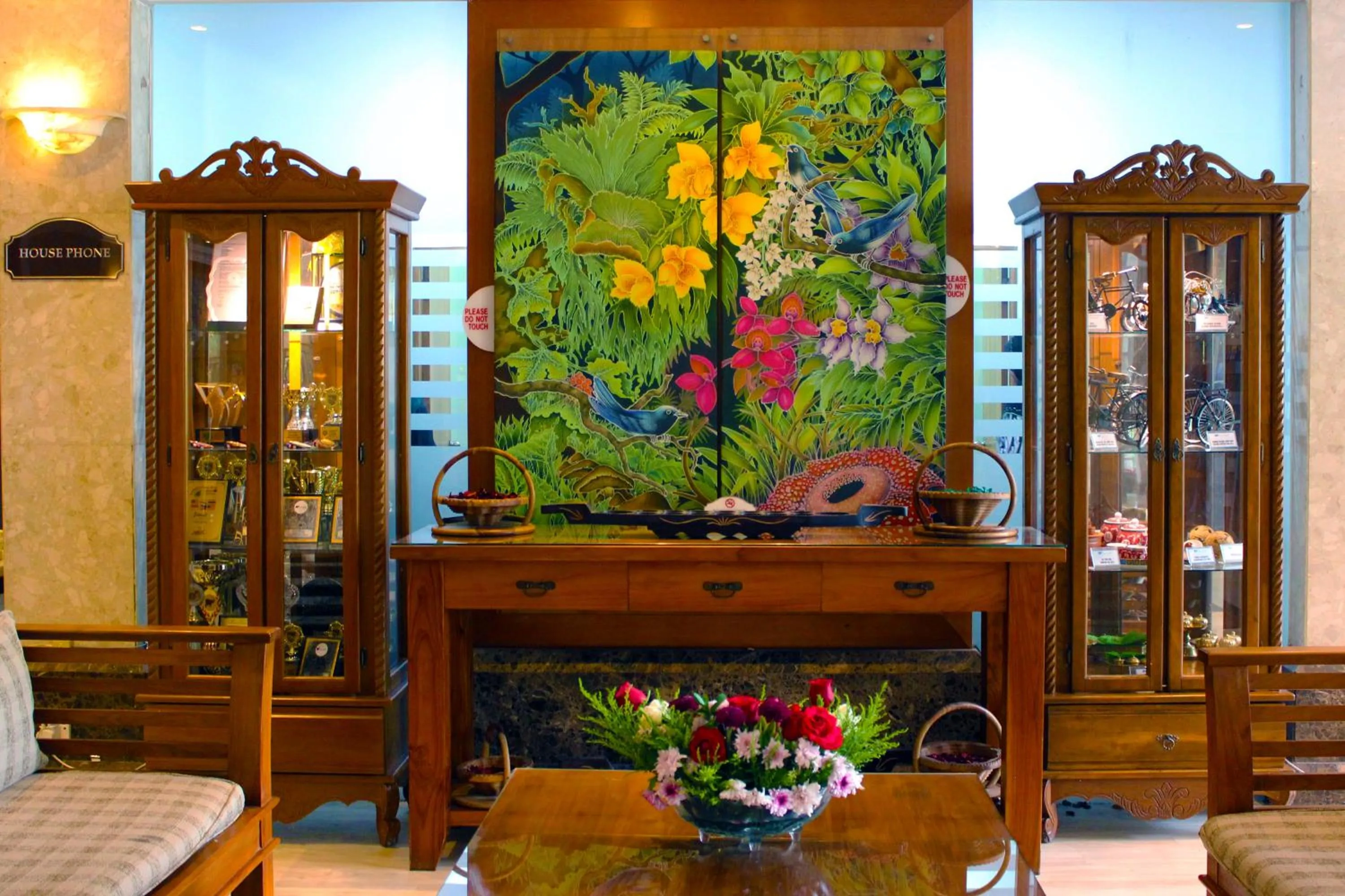 Lobby or reception in Hotel Maluri