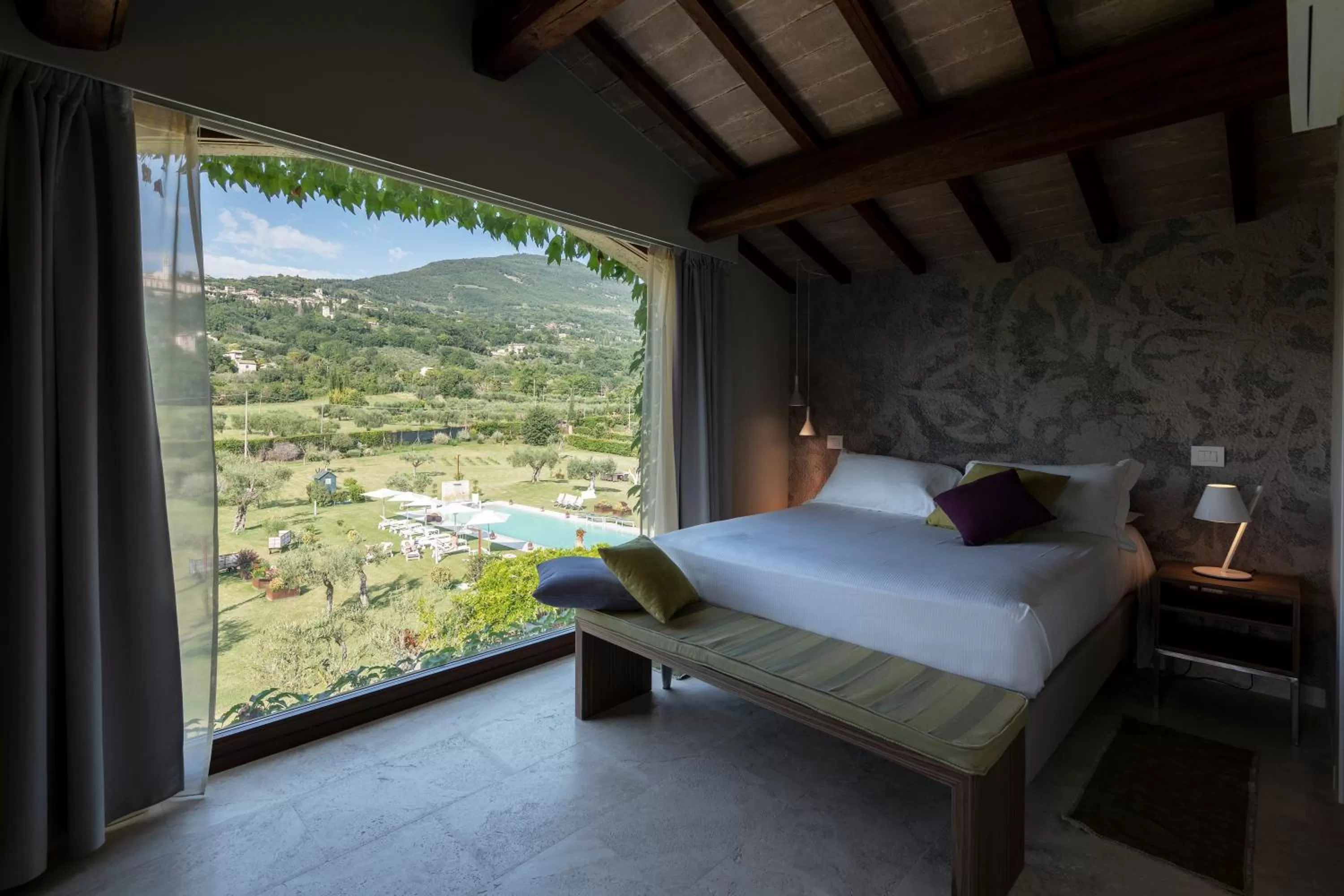Bedroom, Bed in Tenuta San Masseo - boutique farm resort & SPA