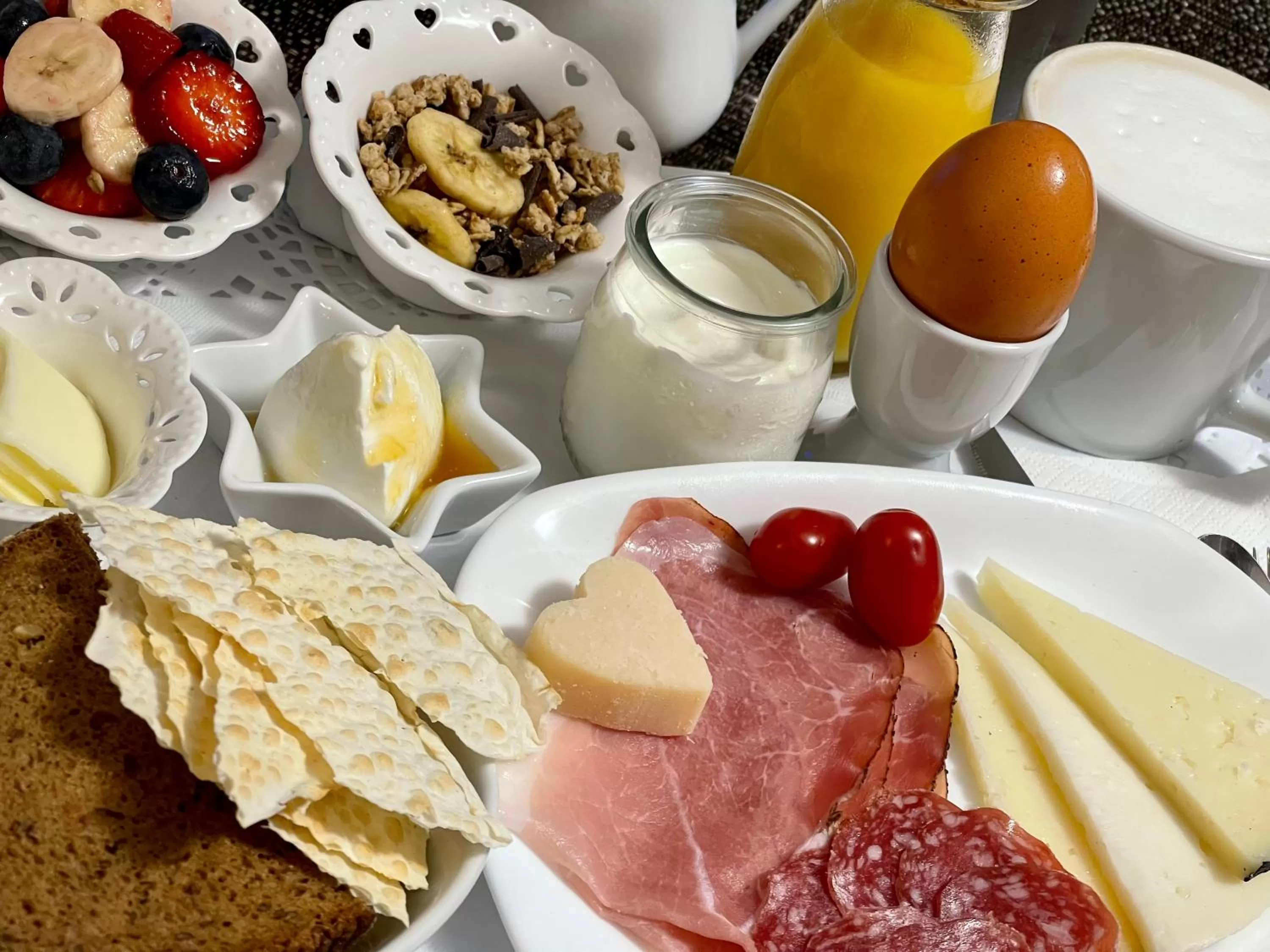 Food and drinks in B&B Mare Monti Miniere