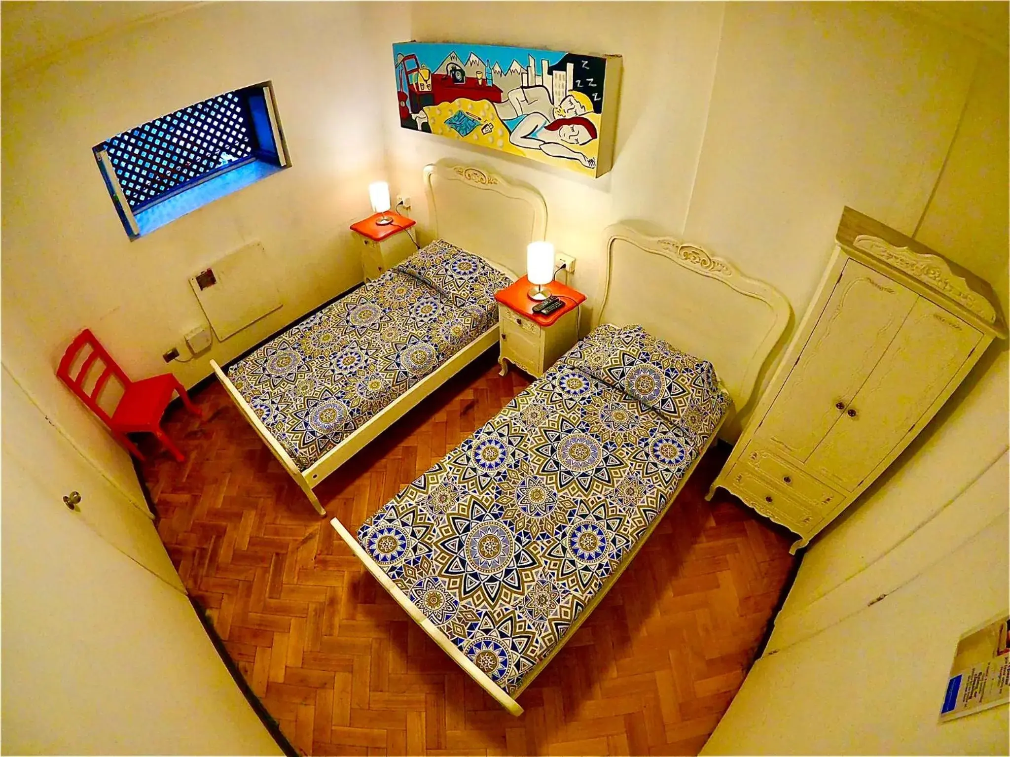 Twin Room with Shared Bathroom in Hostal Providencia Twin Room with Shared Bathroom in Hostal Providencia