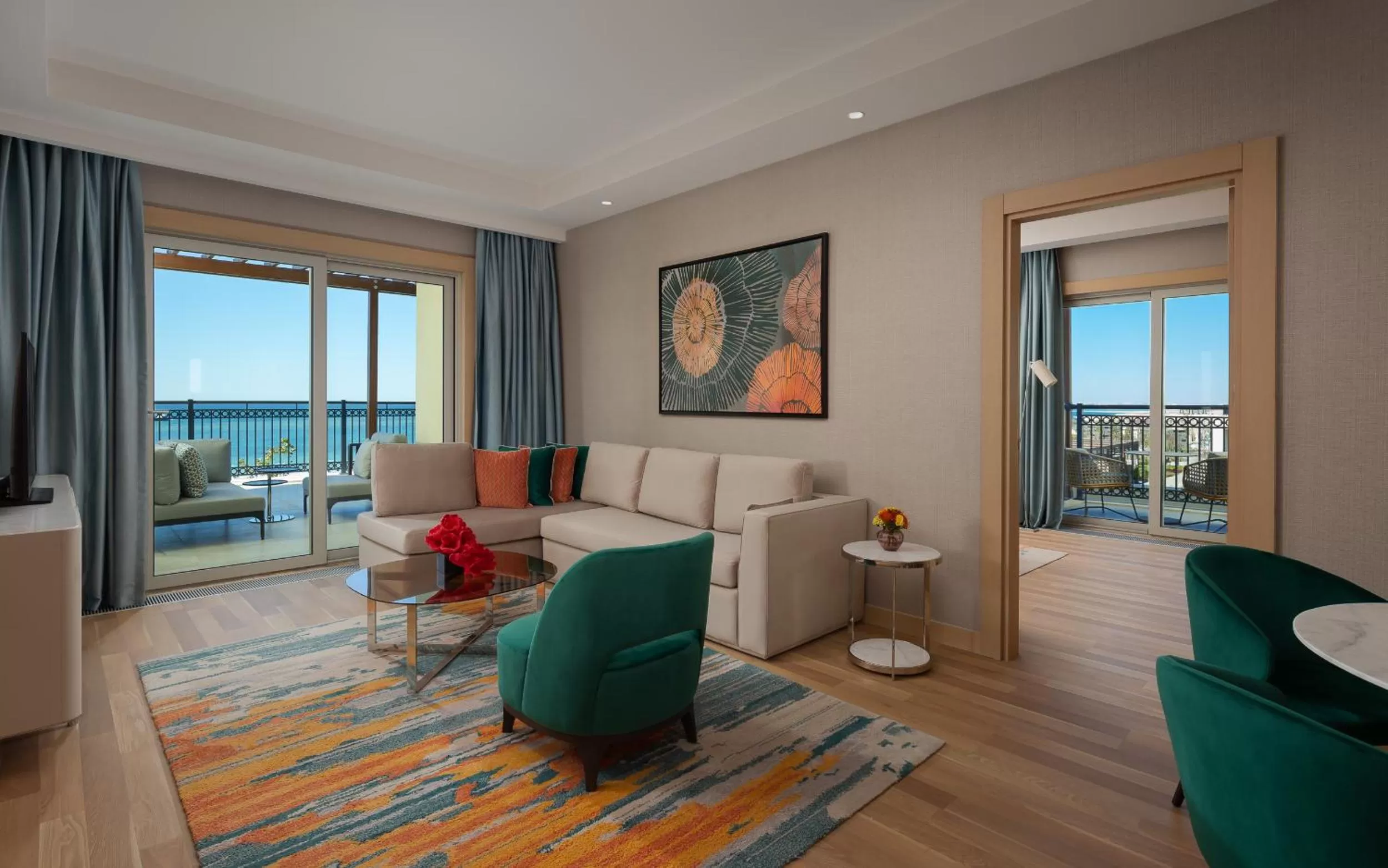 Living room in Rixos Water World Aktau - Theme Park Free Access