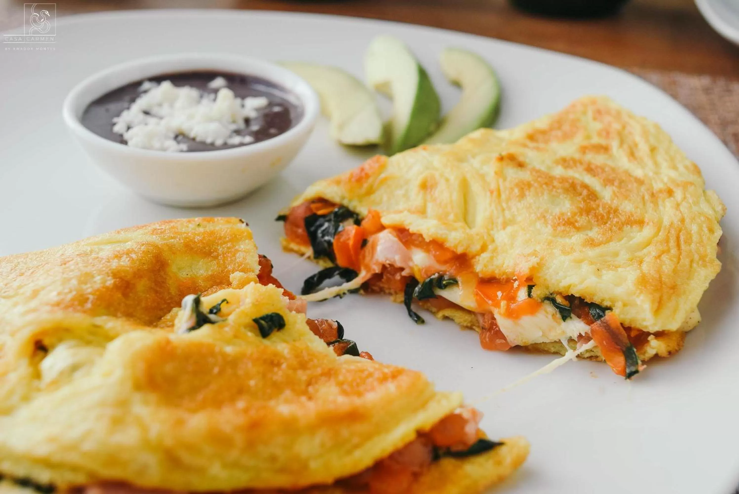 Food and drinks in Casa Carmen Morelos