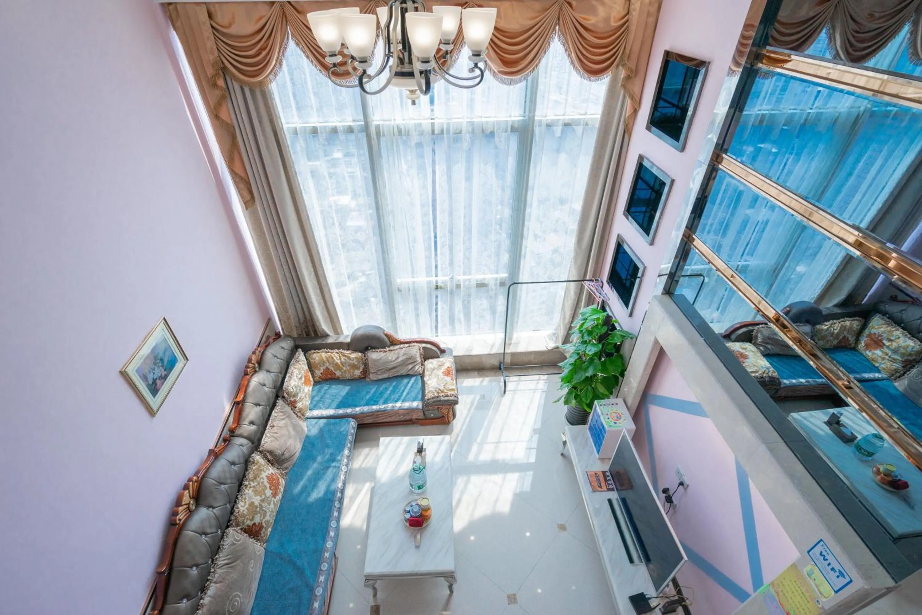 Seating area in Guangzhou Hakka Apartment Beijing Road