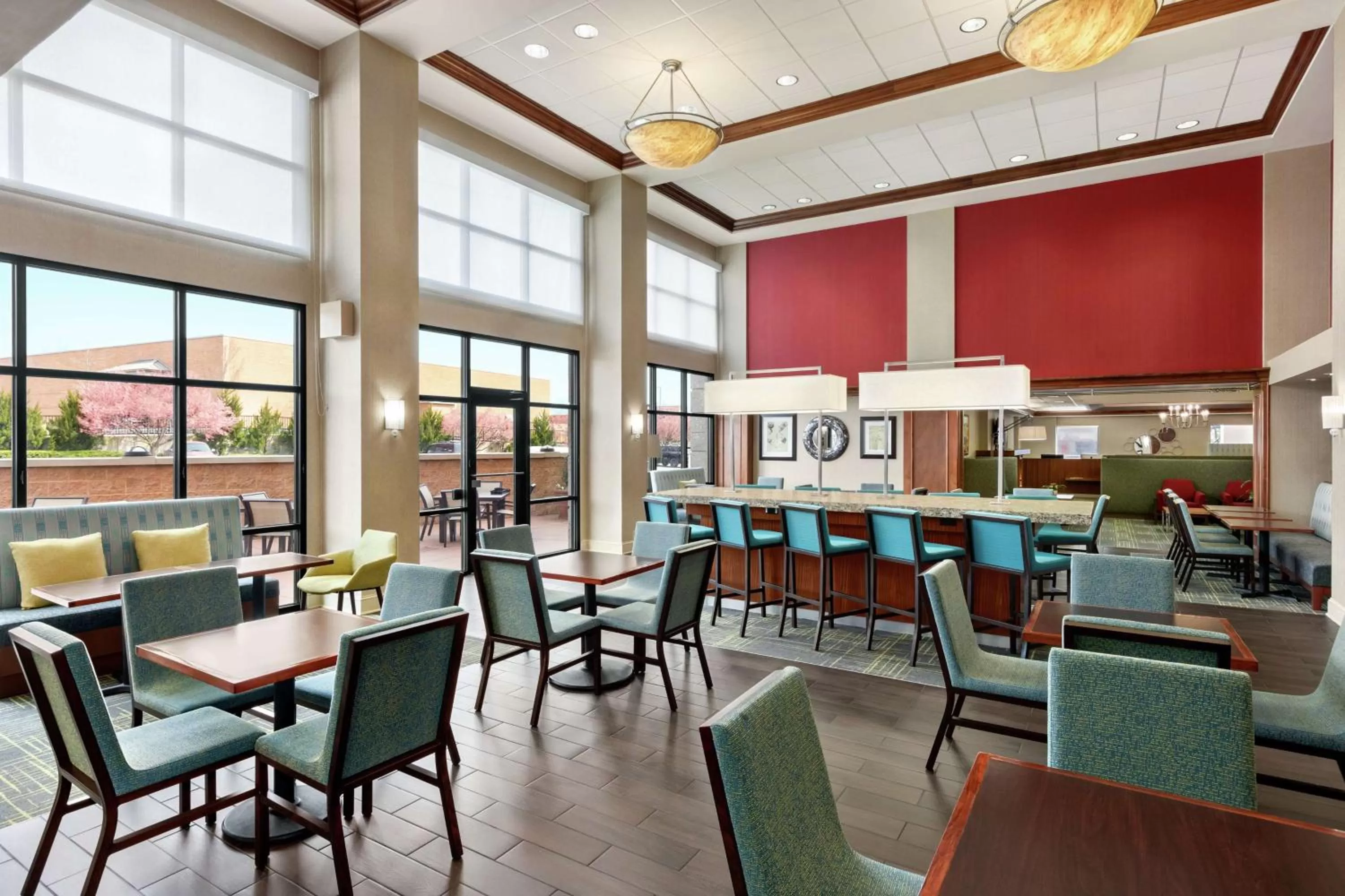 Lobby or reception in Hampton Inn & Suites Frederick/Fort Detrick