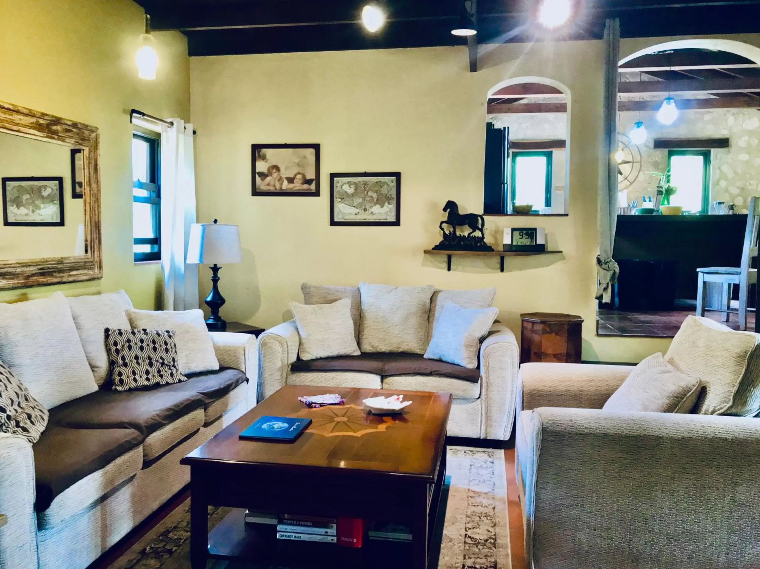 Living room in Sattva Land