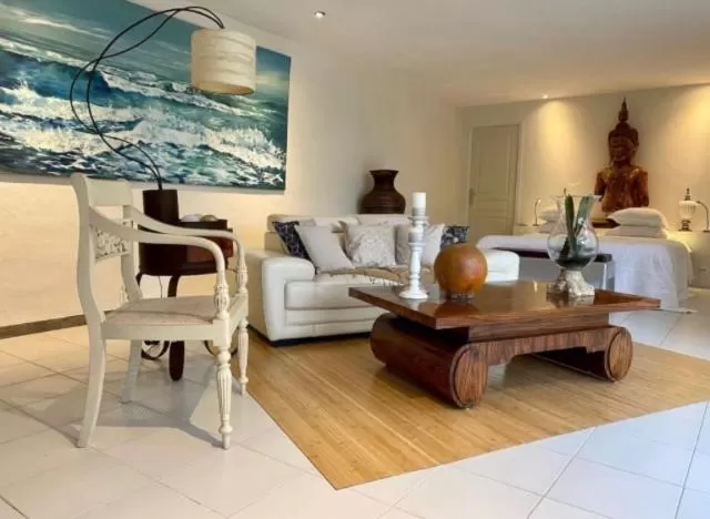 Living room in La cactée singulière