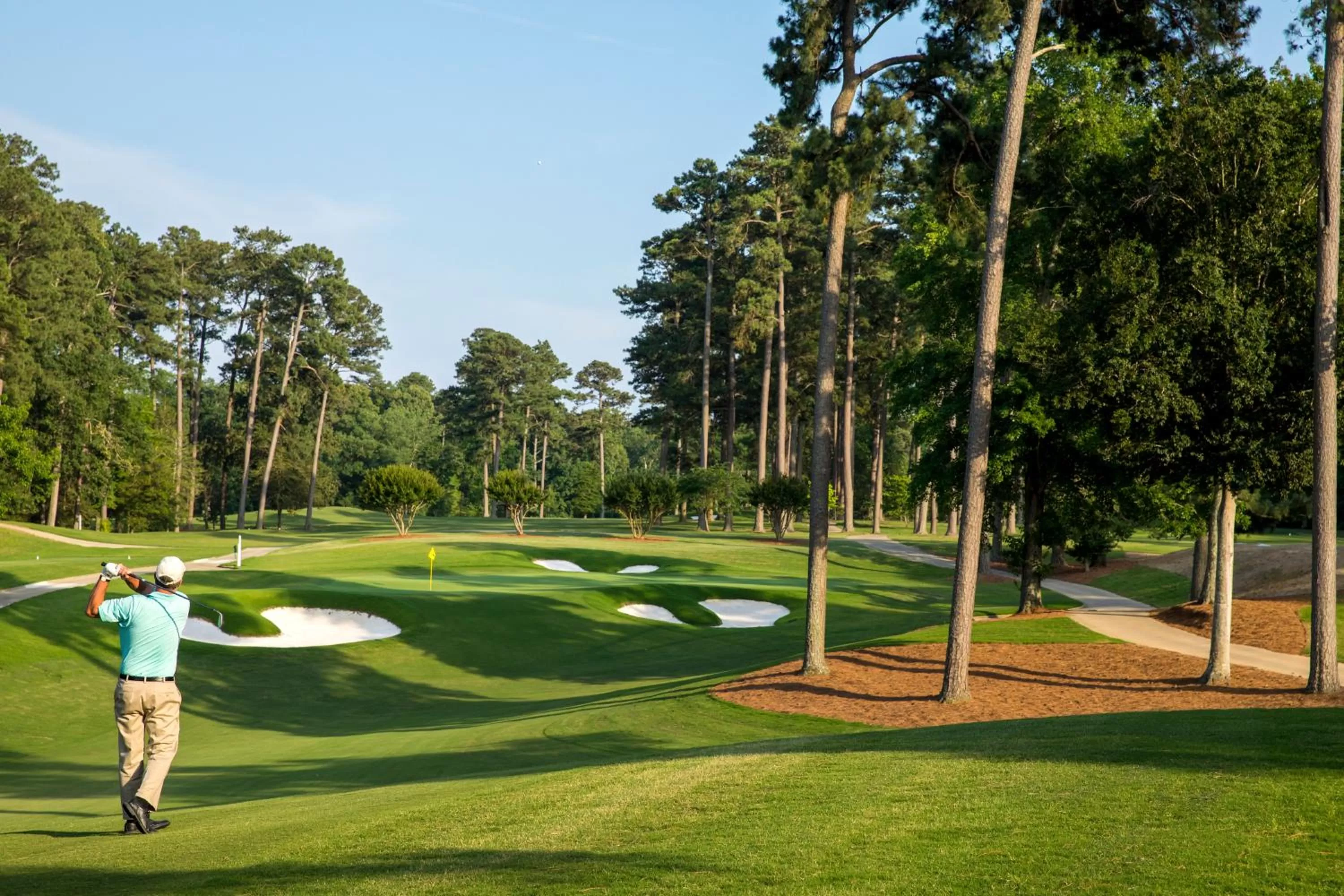Golfcourse in Williamsburg Inn, an official Colonial Williamsburg Hotel