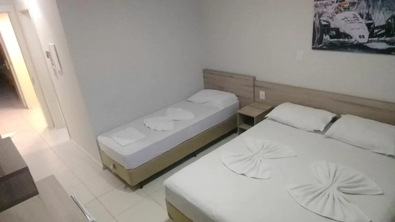 Bed in Hotel Ville House Premium