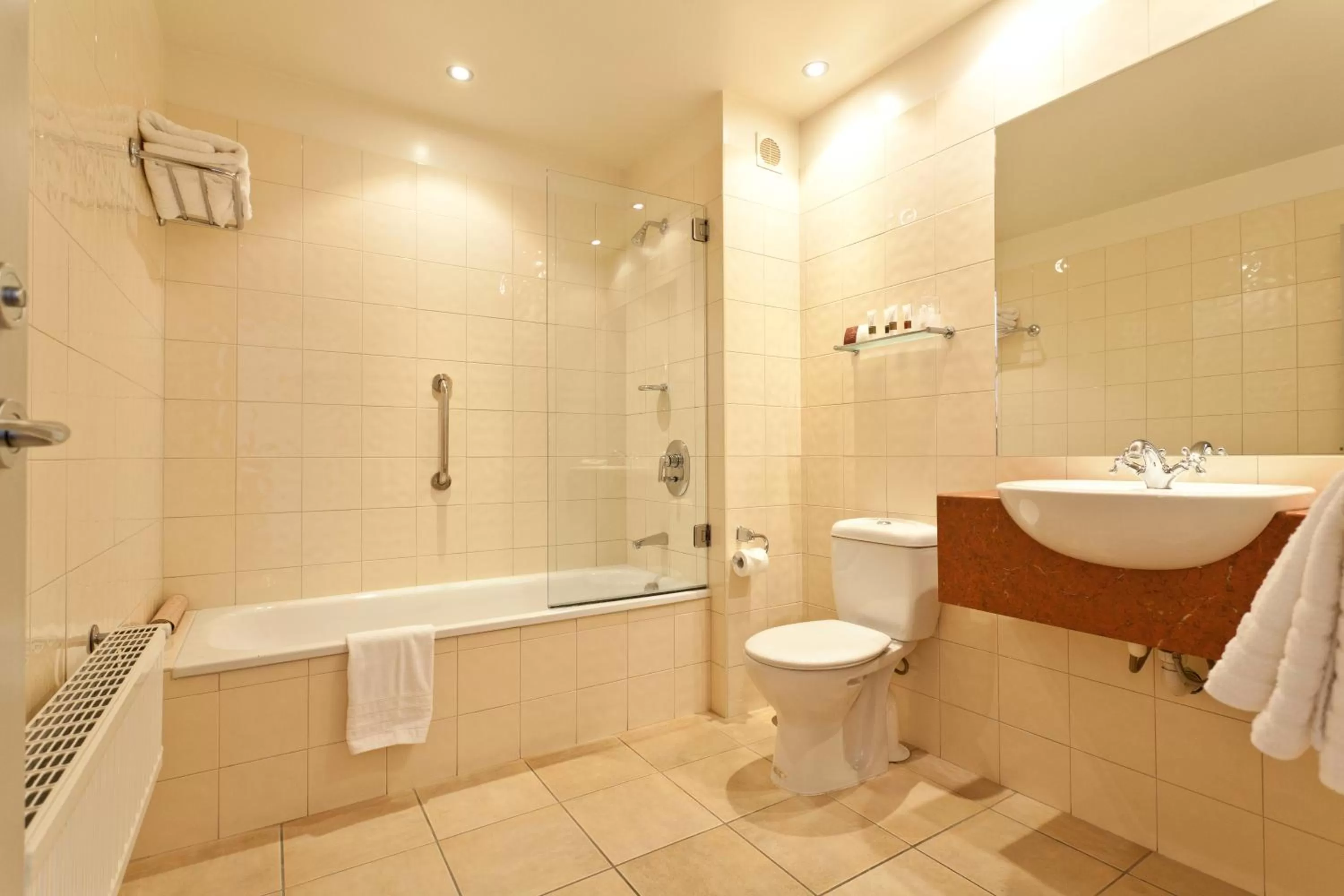 Toilet in Browns Boutique Hotel