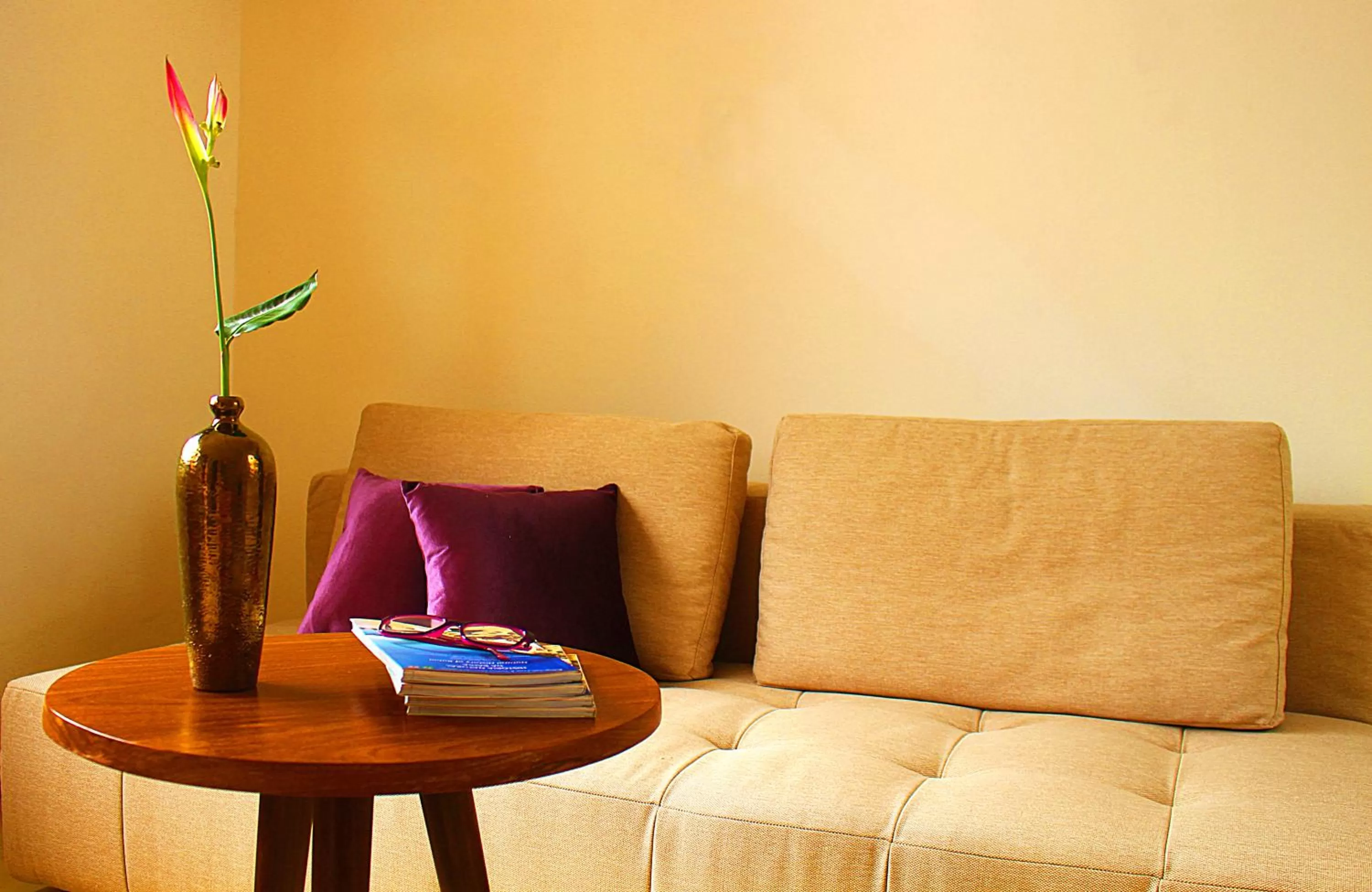 Decorative detail, Seating Area in Green 53 Boutique Hotel
