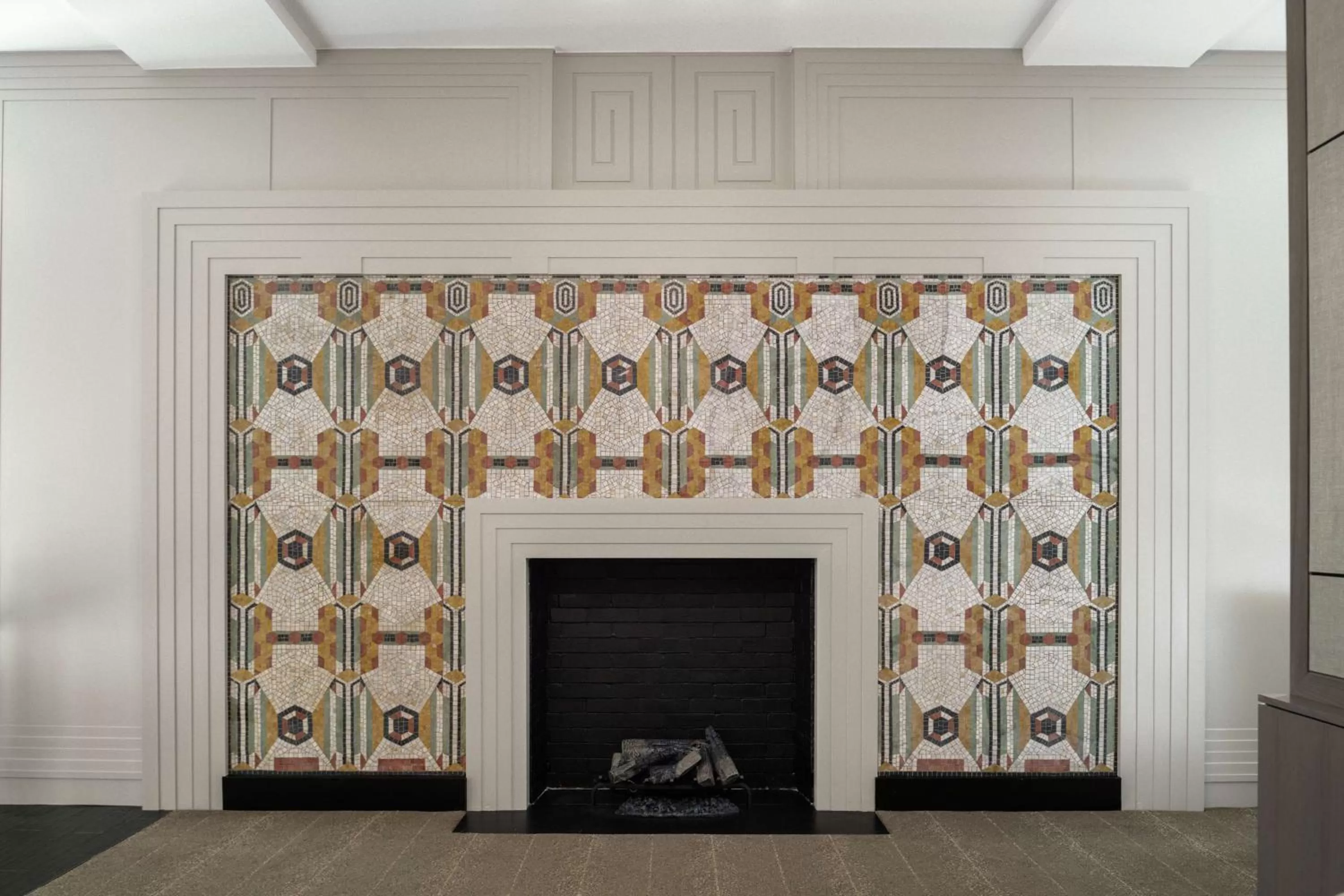 Living room in Tulsa Club Hotel Curio Collection By Hilton