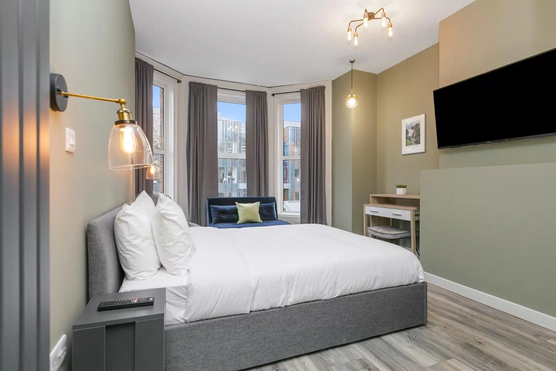 Bed in Number 11 by the Warren Collection