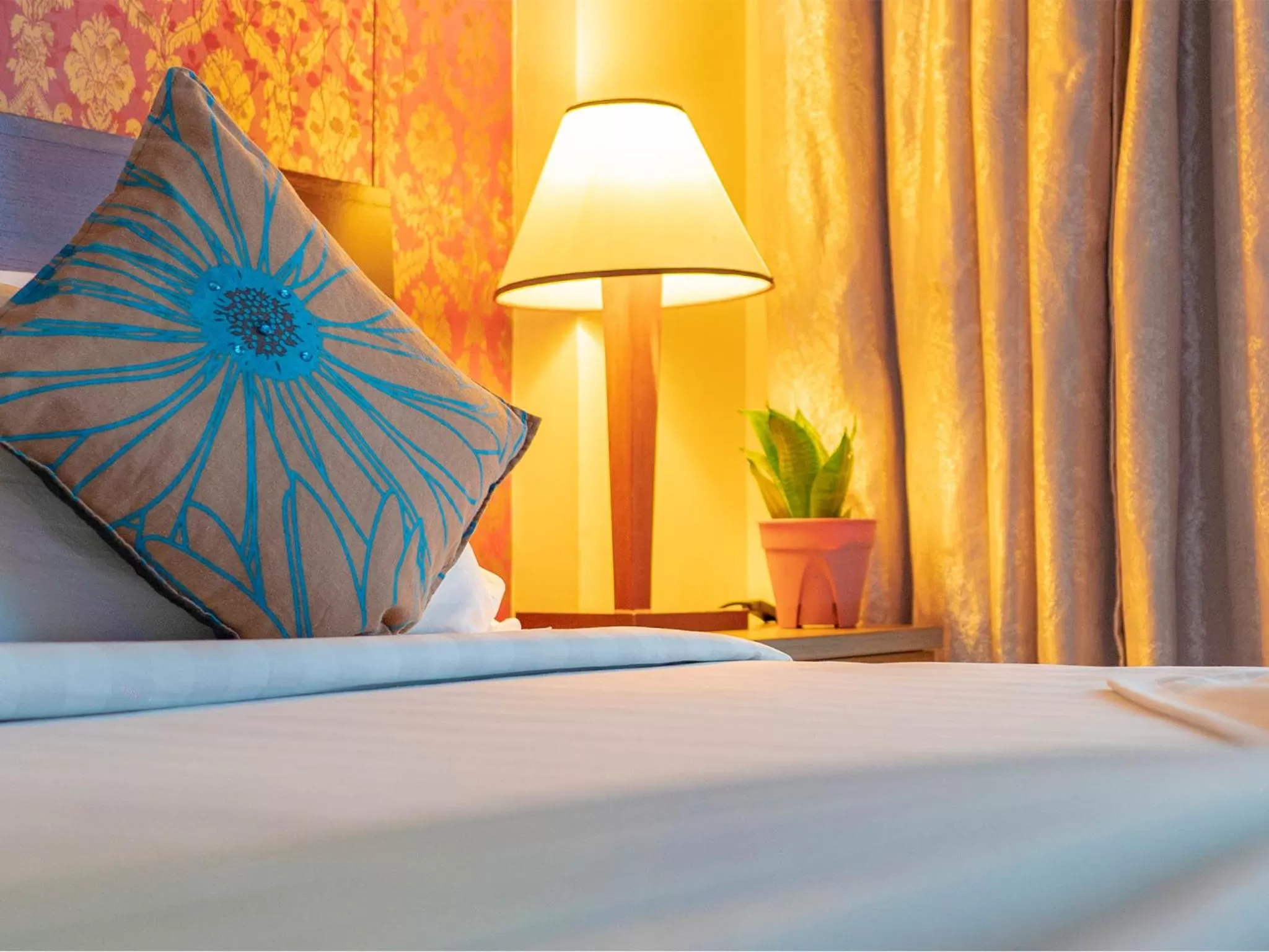 Bedroom, Bed in UMET Seaview Hotel with Free Airport Pick up and Drop T&C Apply