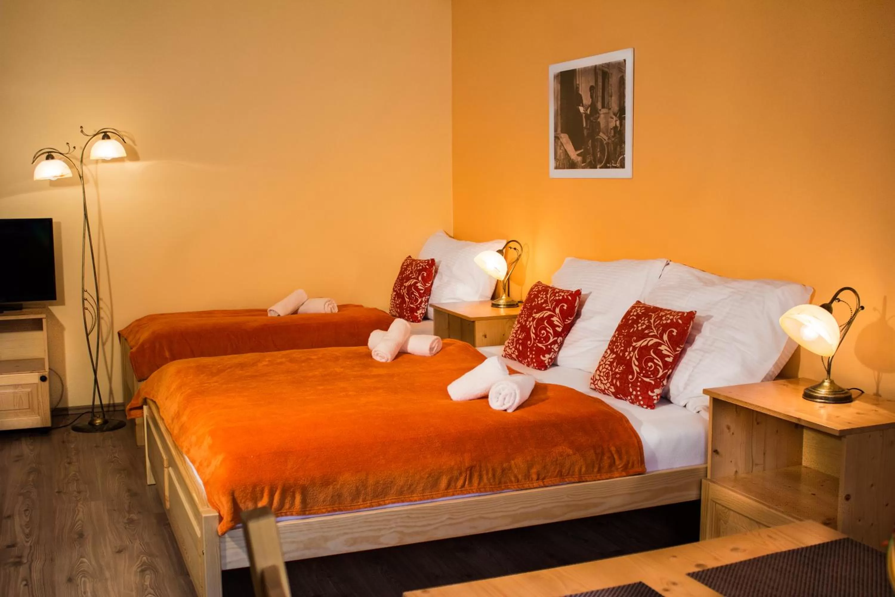 Photo of the whole room, Bed in Apartmány Renomal