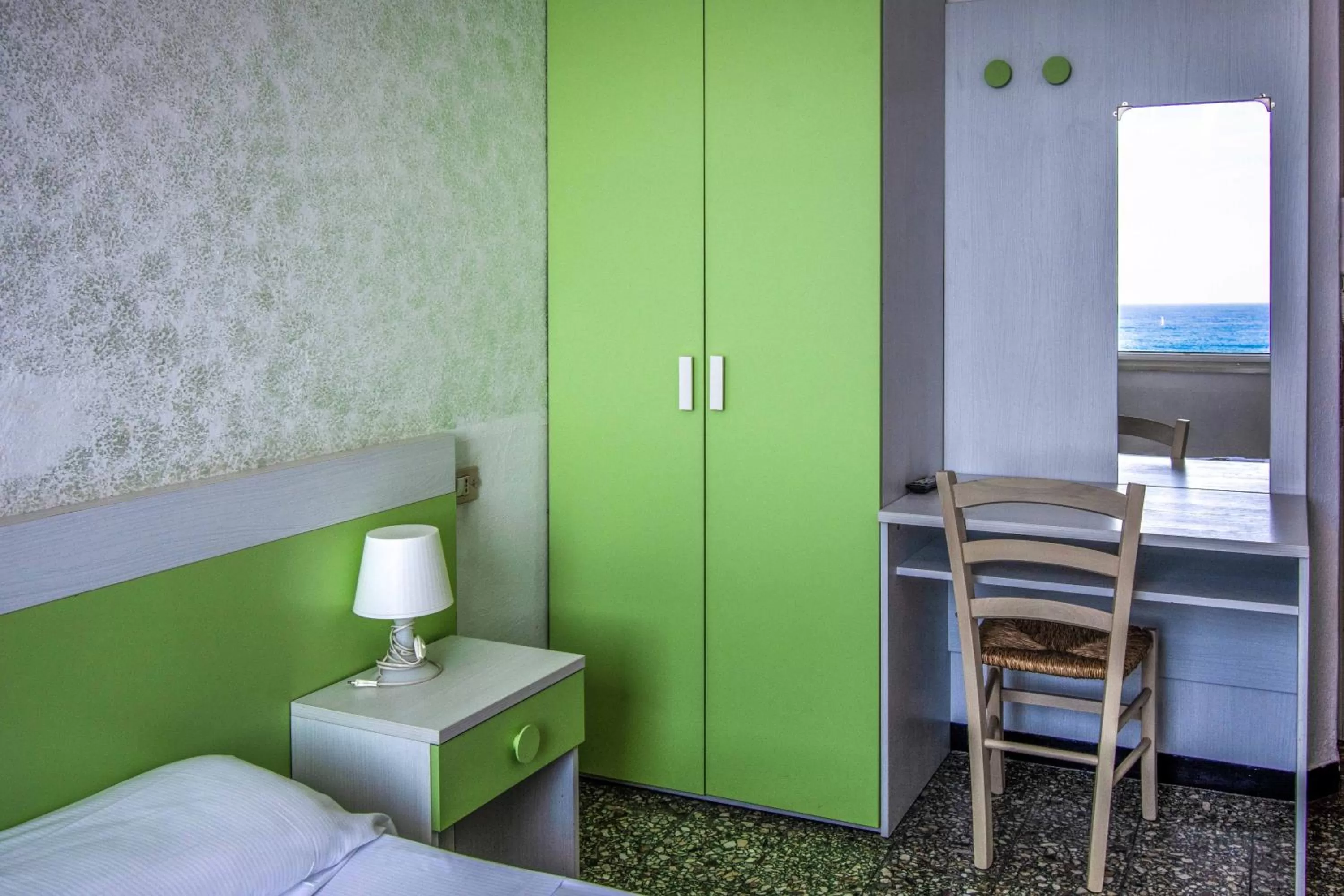 Bedroom, Bed in Hotel San Pietro Chiavari