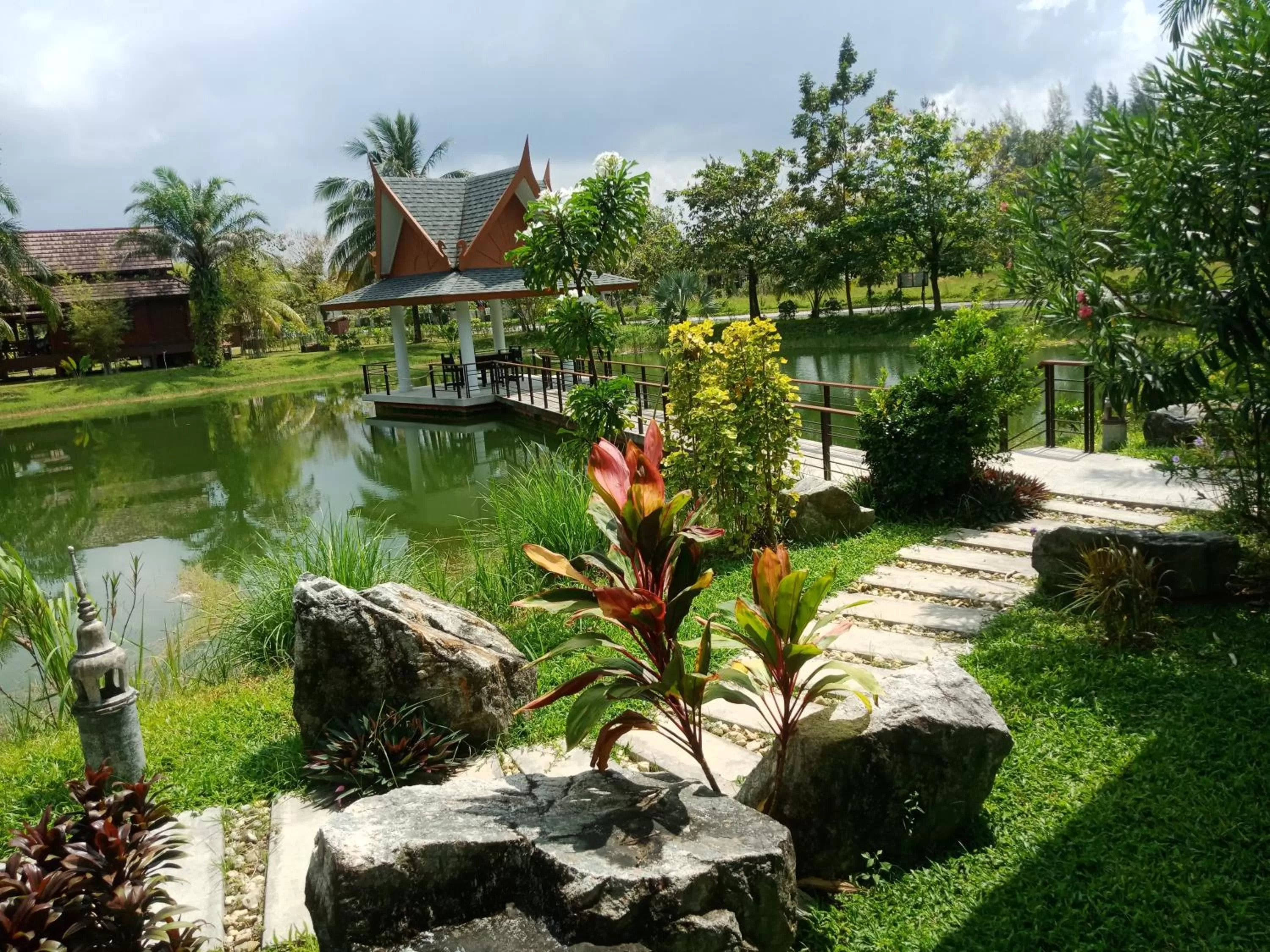 Natural landscape in ThaiLife Wellness & Meditation Resort- SHA Plus