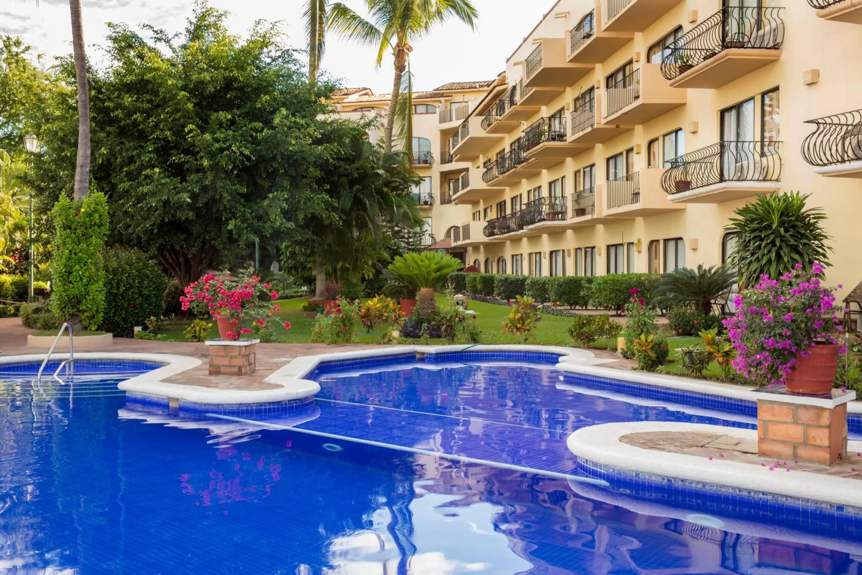 Property building in Flamingo Vallarta Hotel & Marina