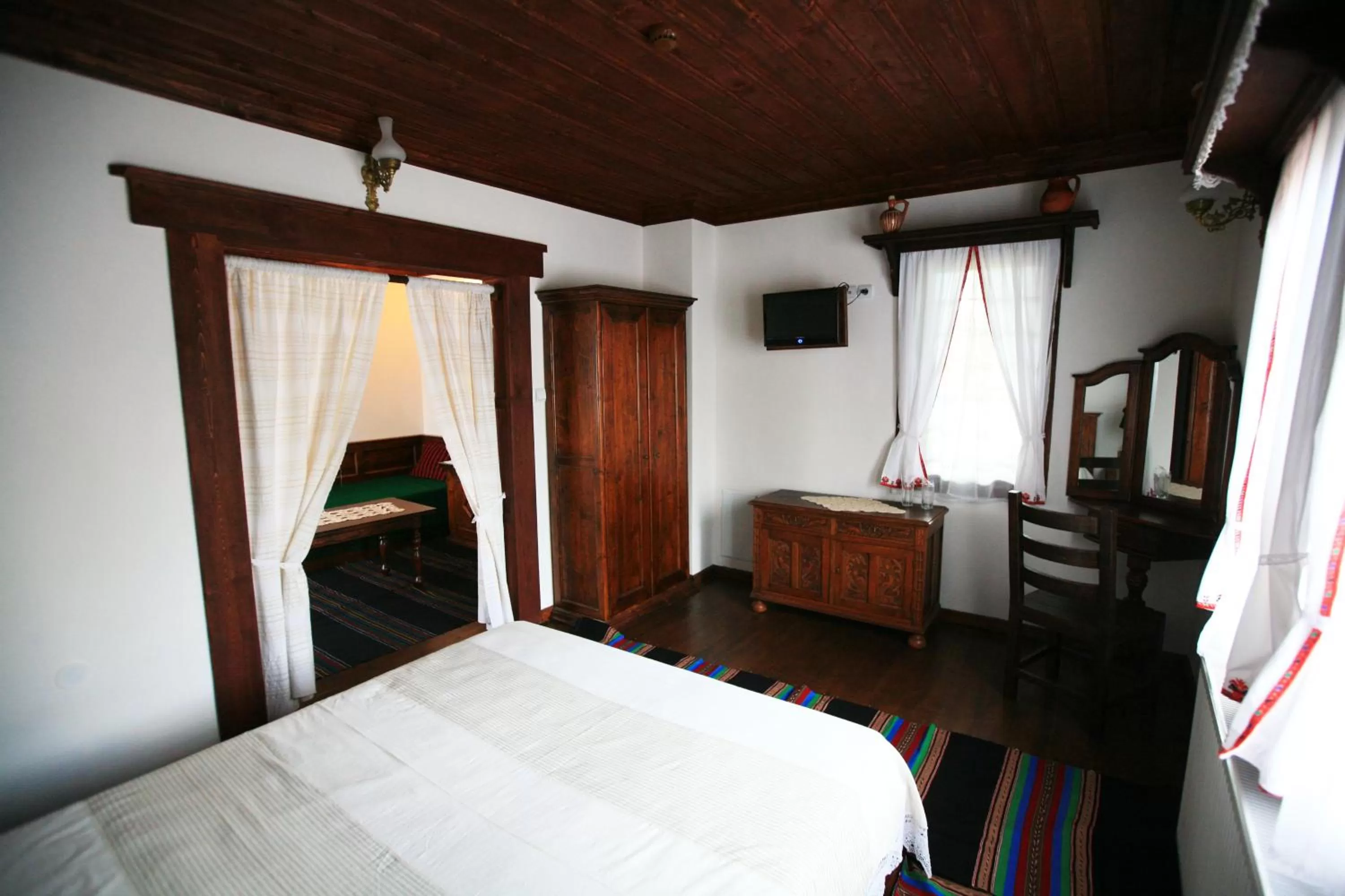 Bed in Djudjeva Kyshta Hotel