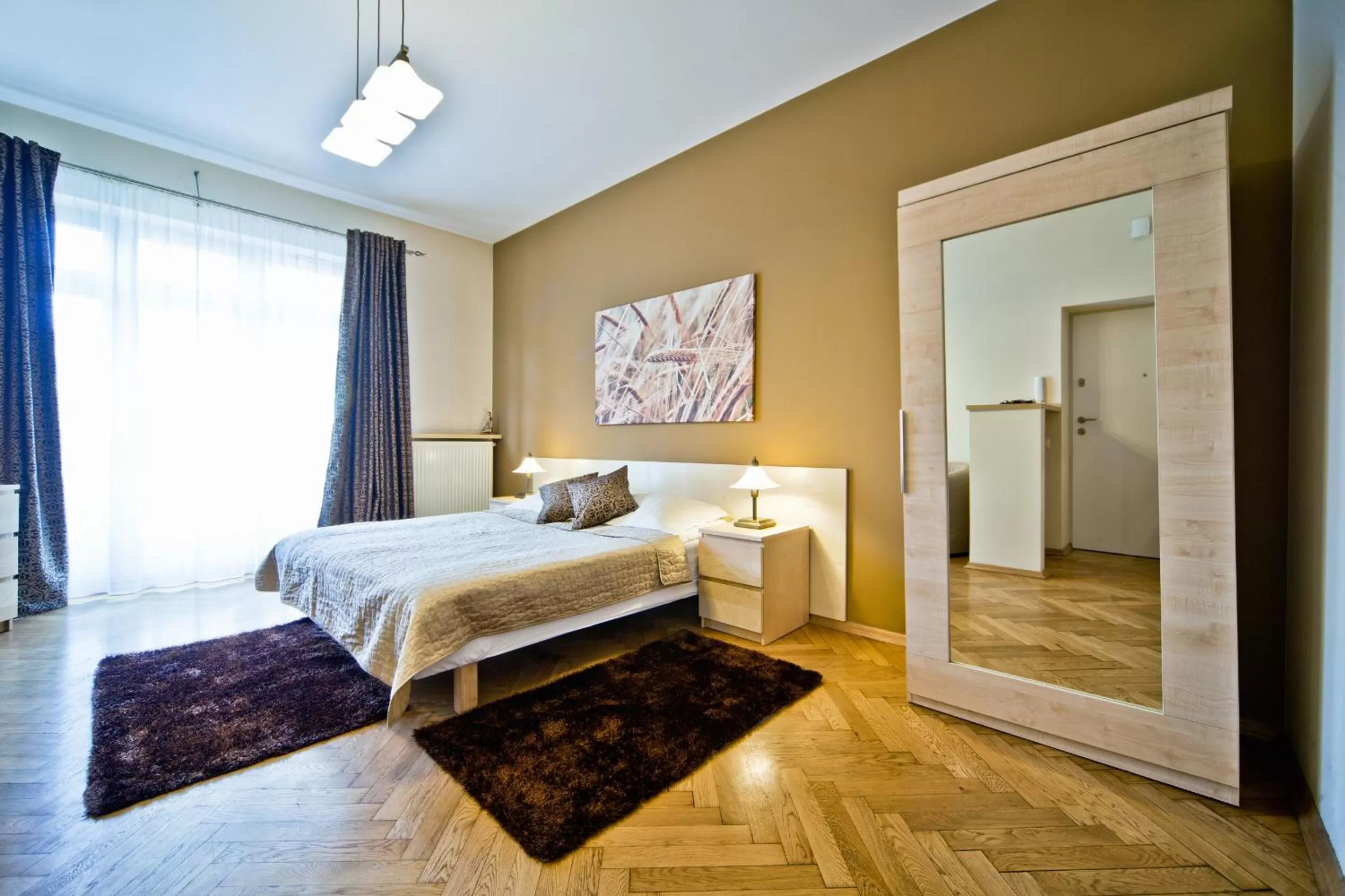 Photo of the whole room, Bed in 4Seasons﻿ Apartments Cracow