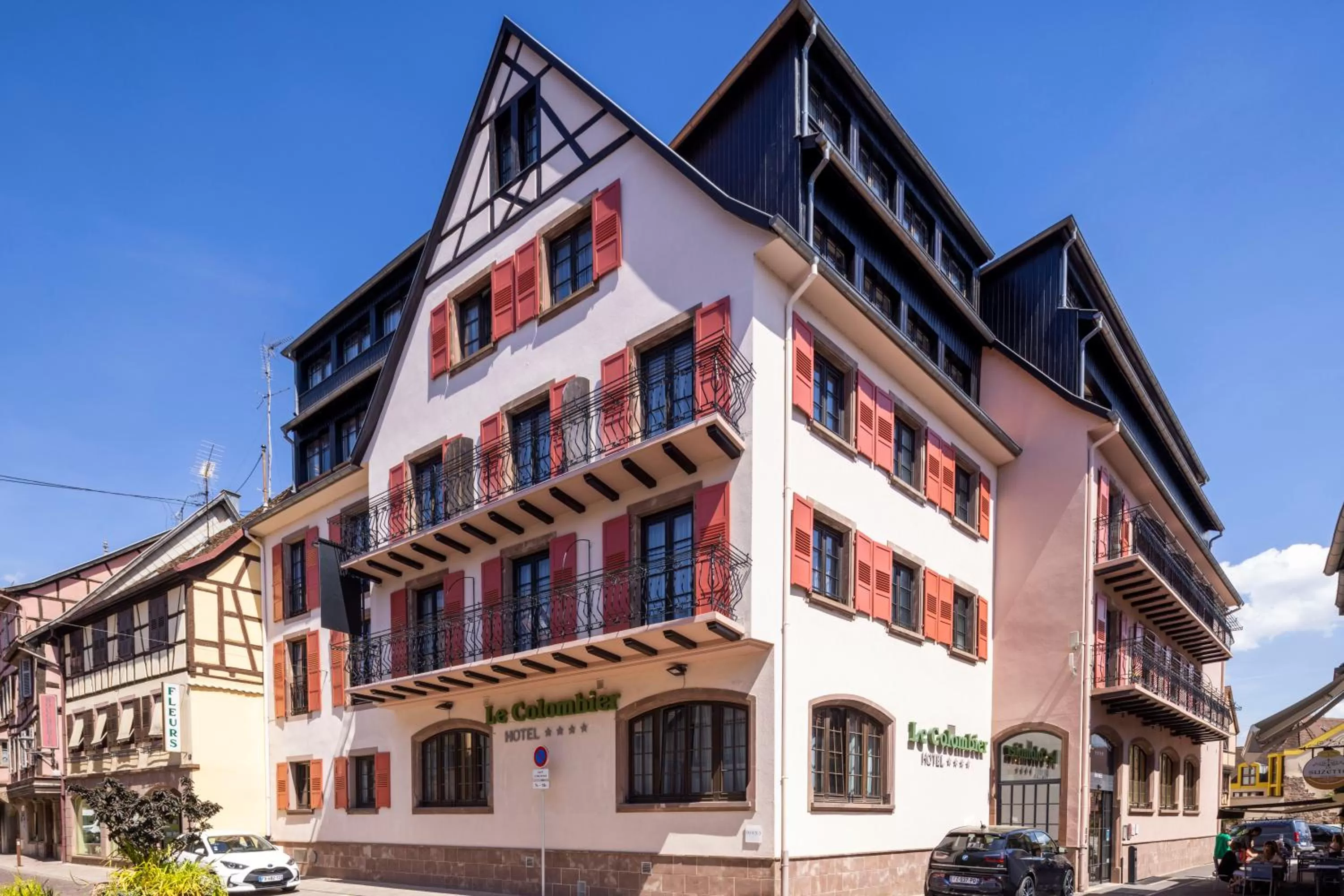 Property building in Hotel Le Colombier