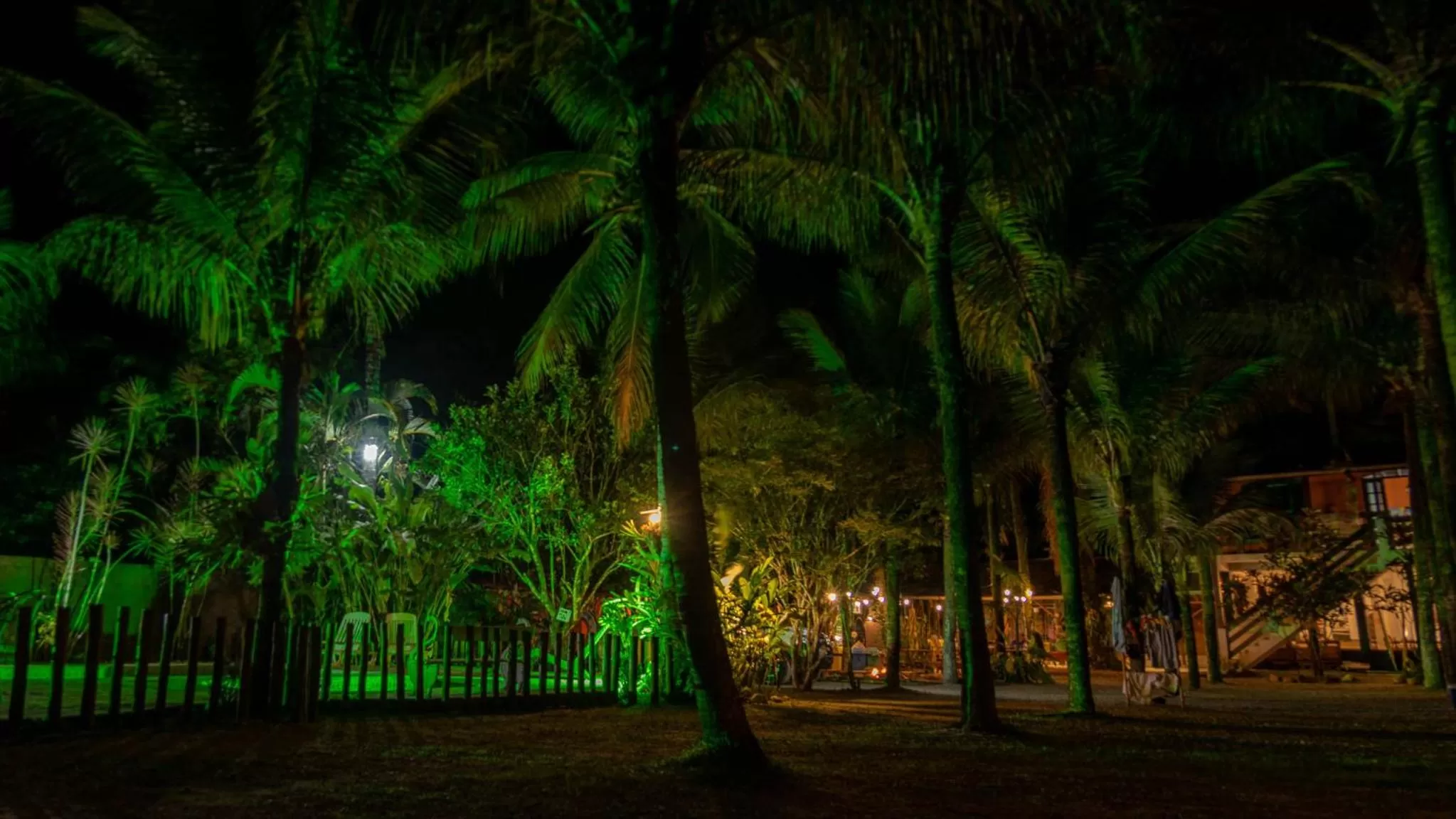 Garden in Pousada e Hostel Marthi