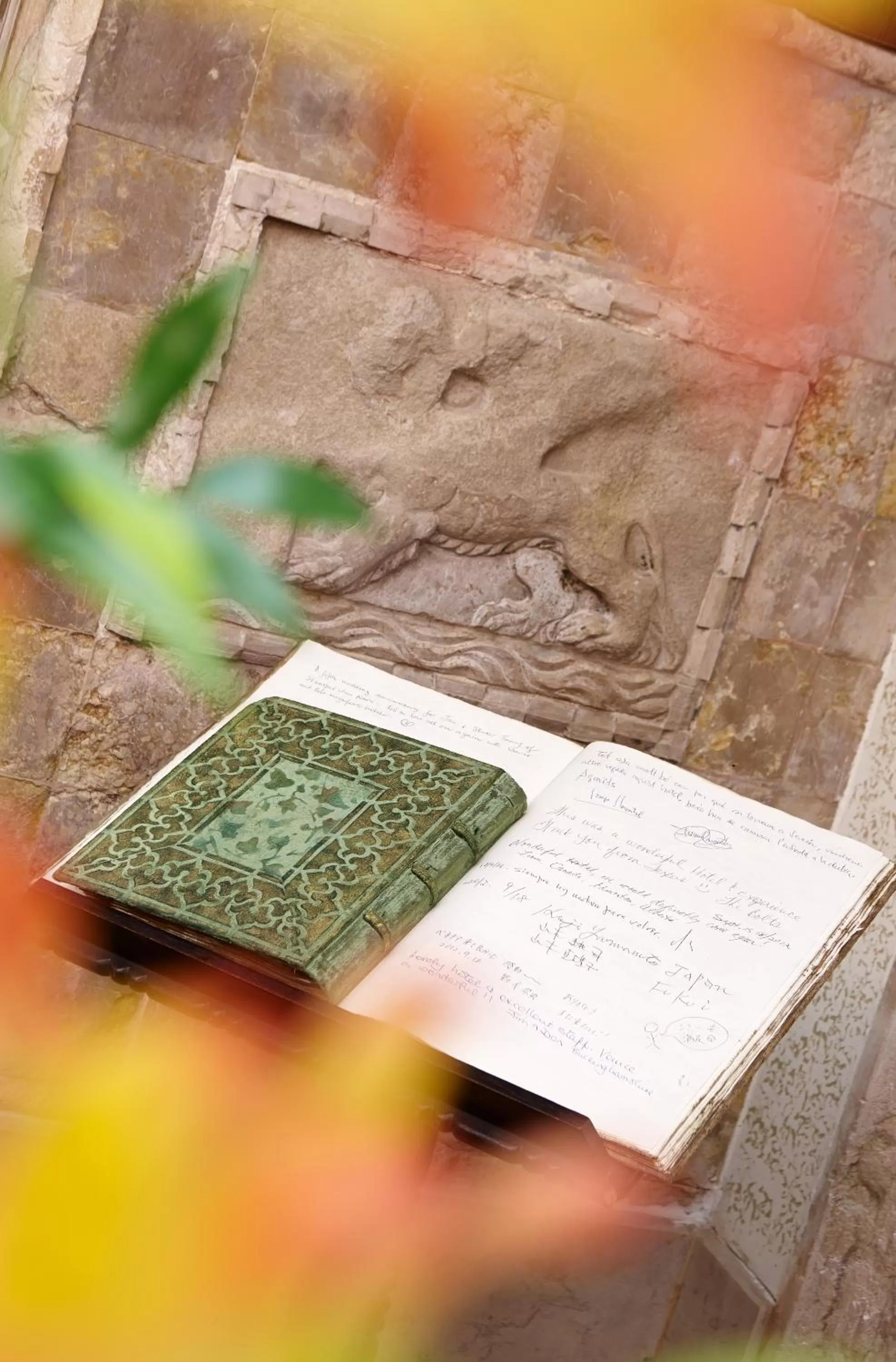 Decorative detail in Hotel Saturnia & International