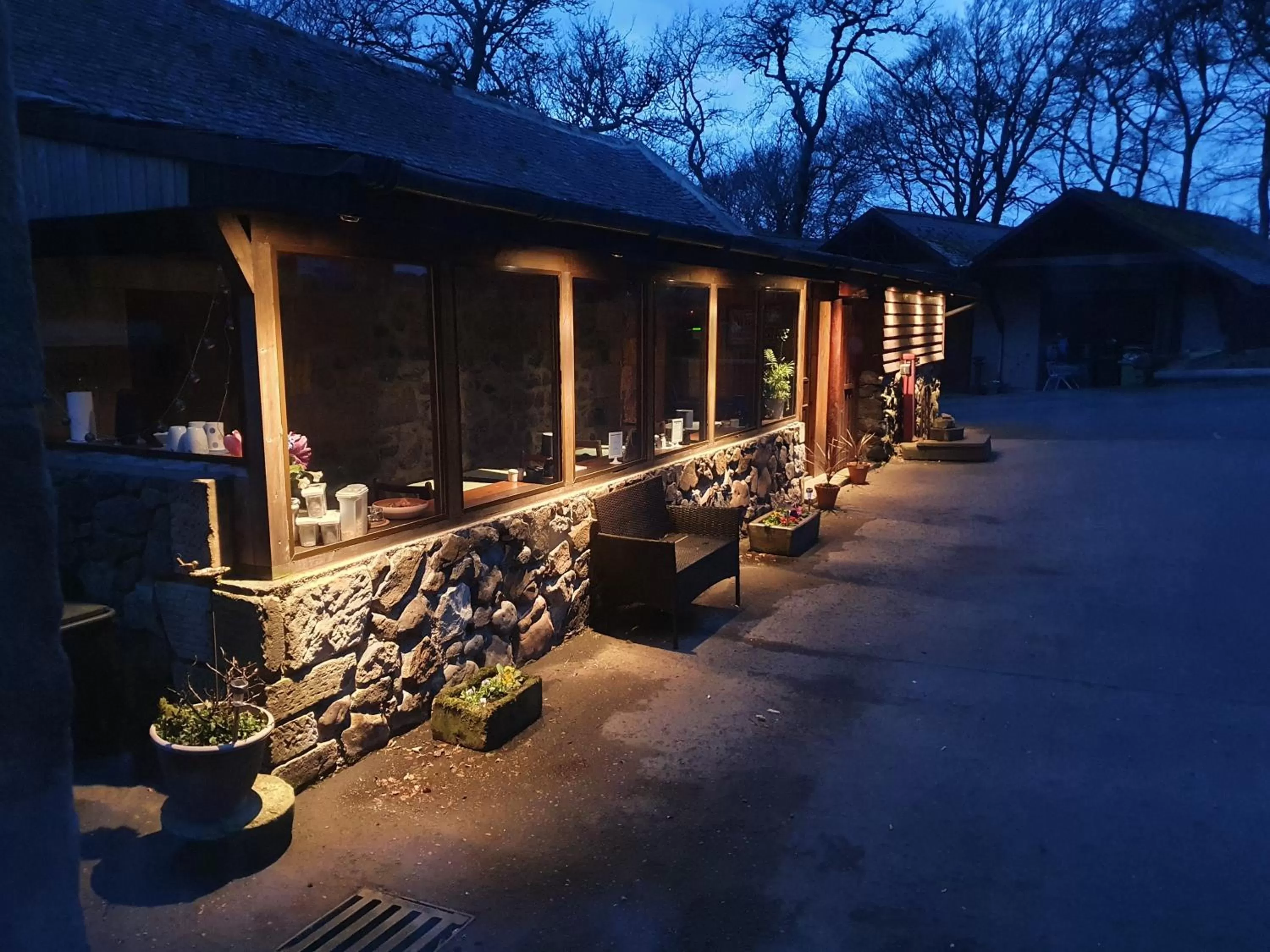 Property building in B&B Drum Farm